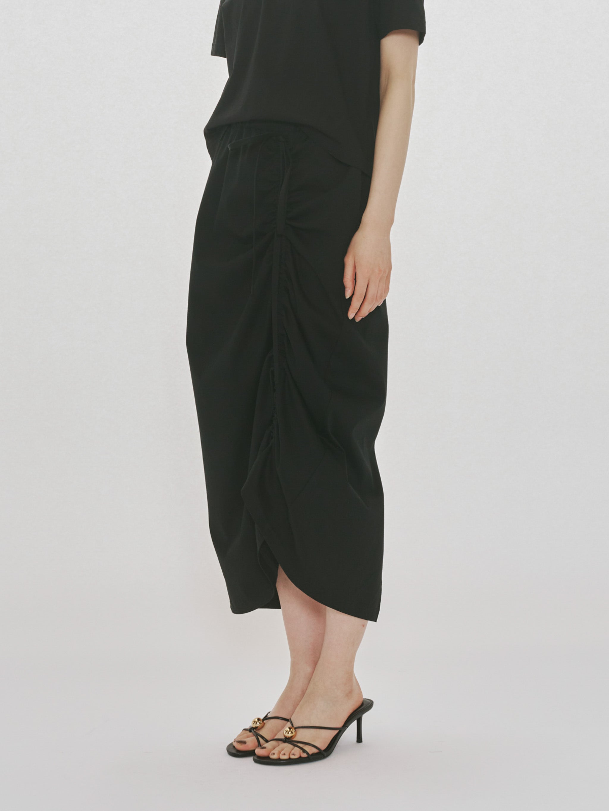 drawstring skirt