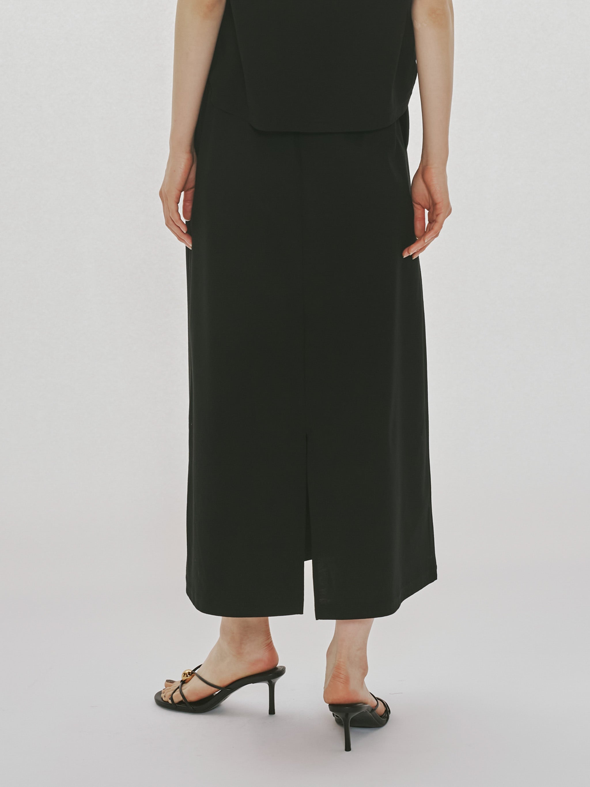 drawstring skirt