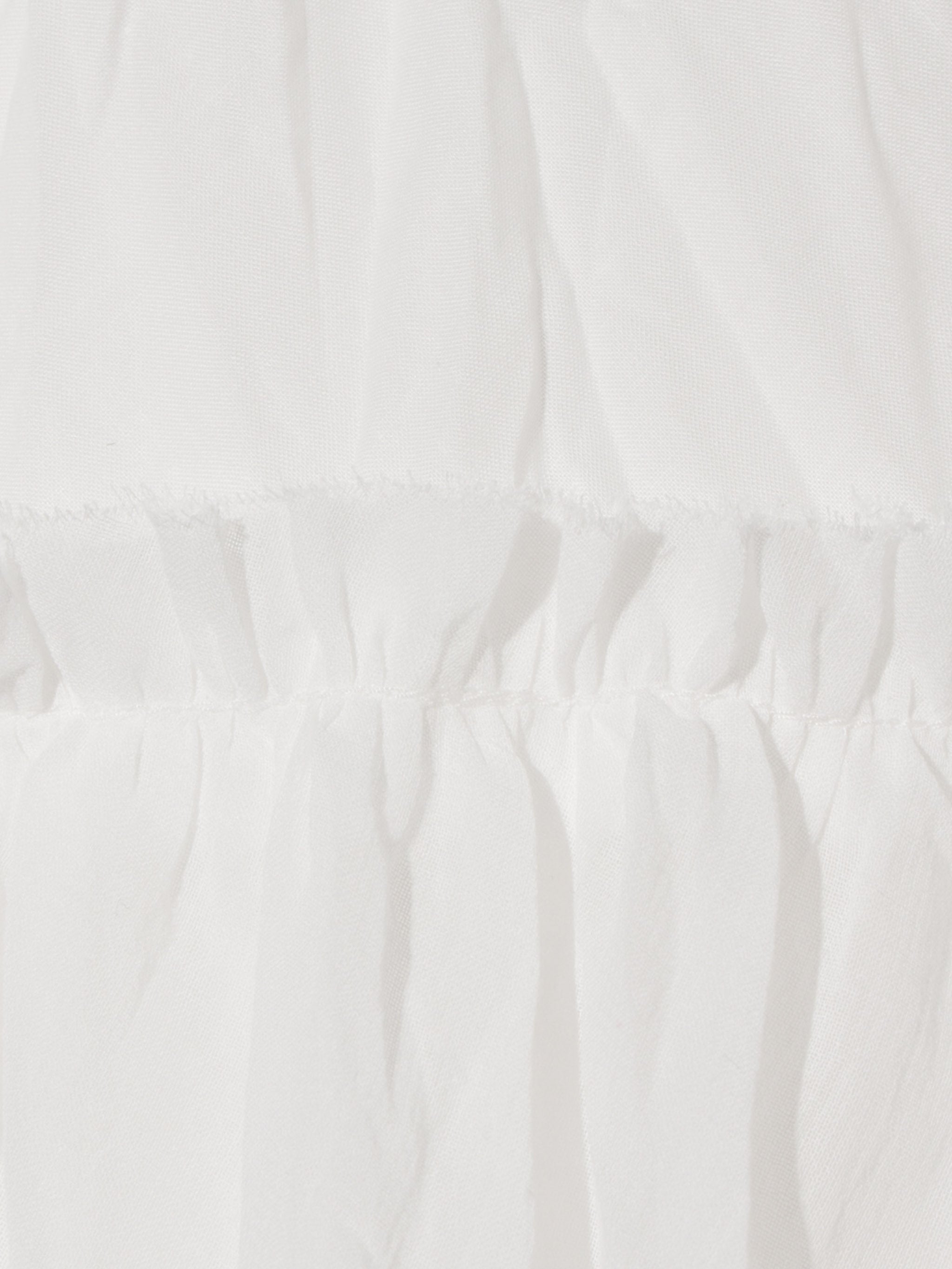 sheer tiered skirt