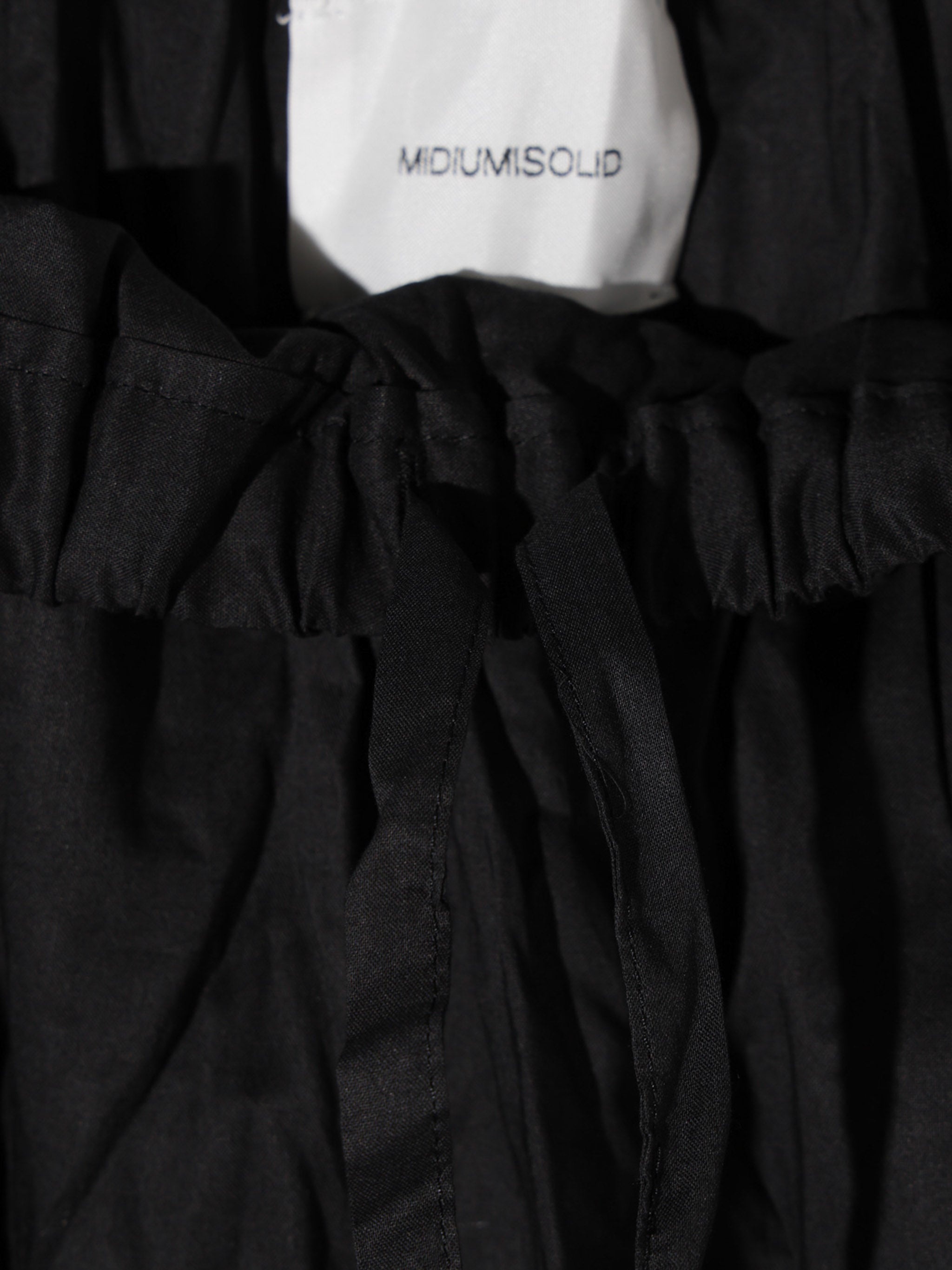 sheer tiered skirt