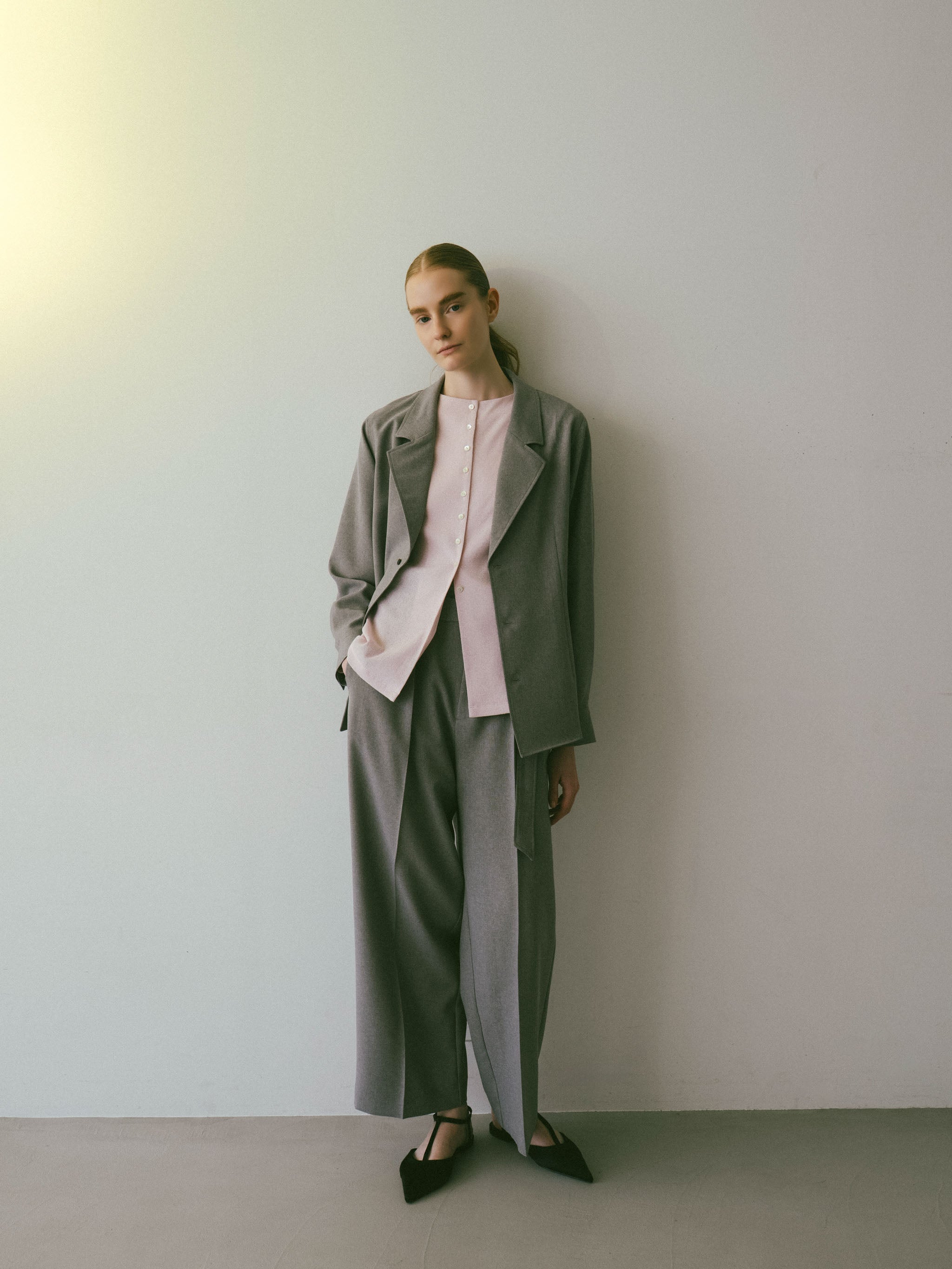 belted slacks