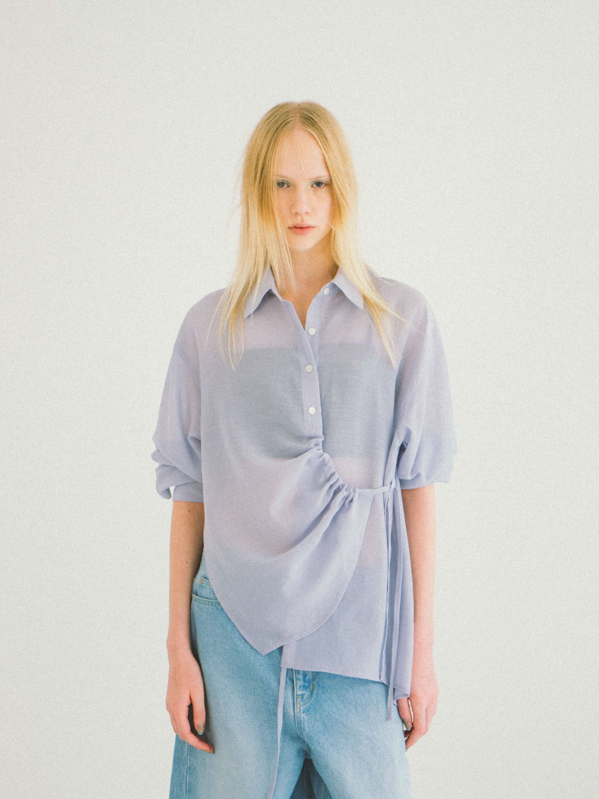 drawstring shirt