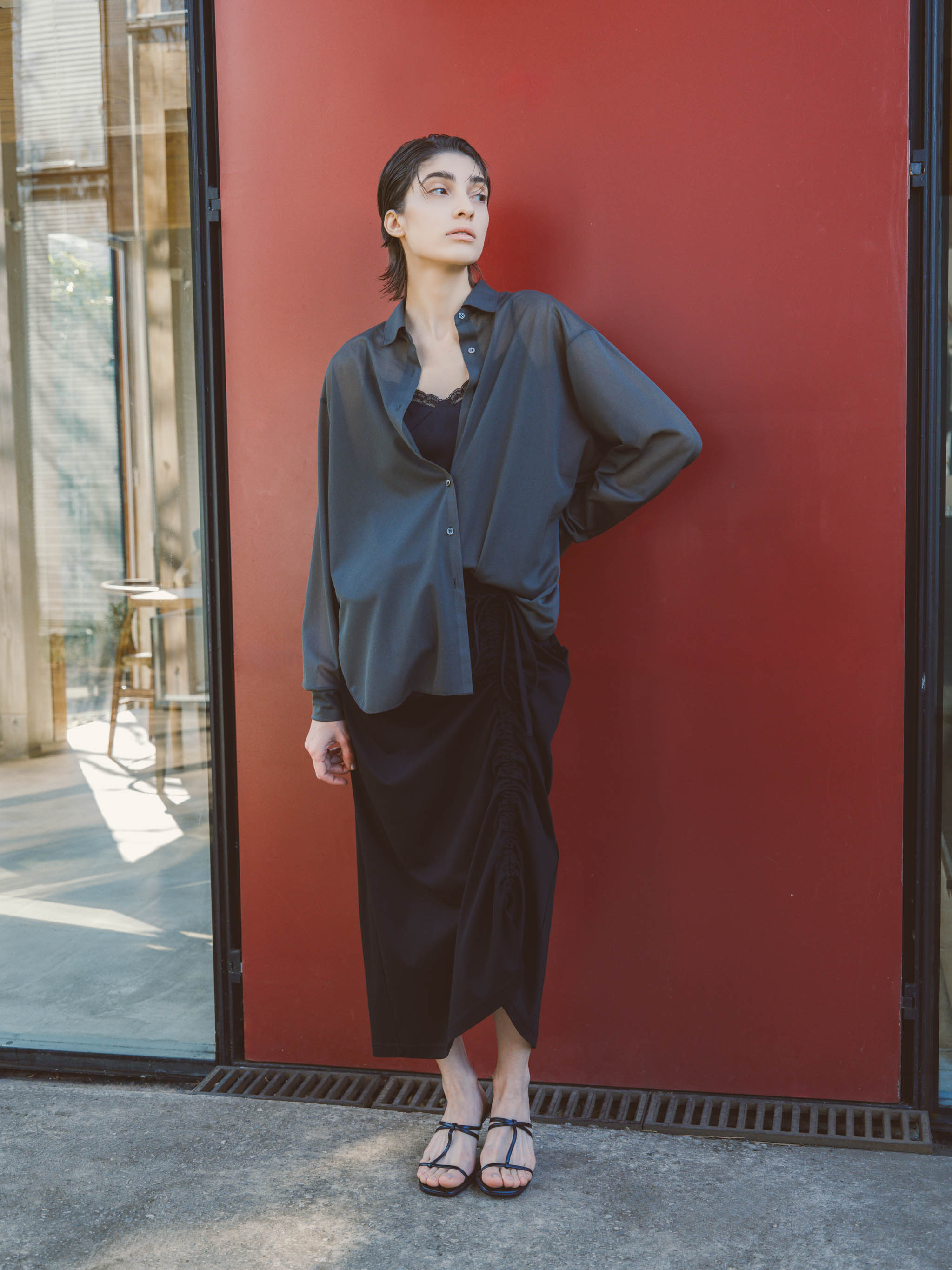 drawstring skirt