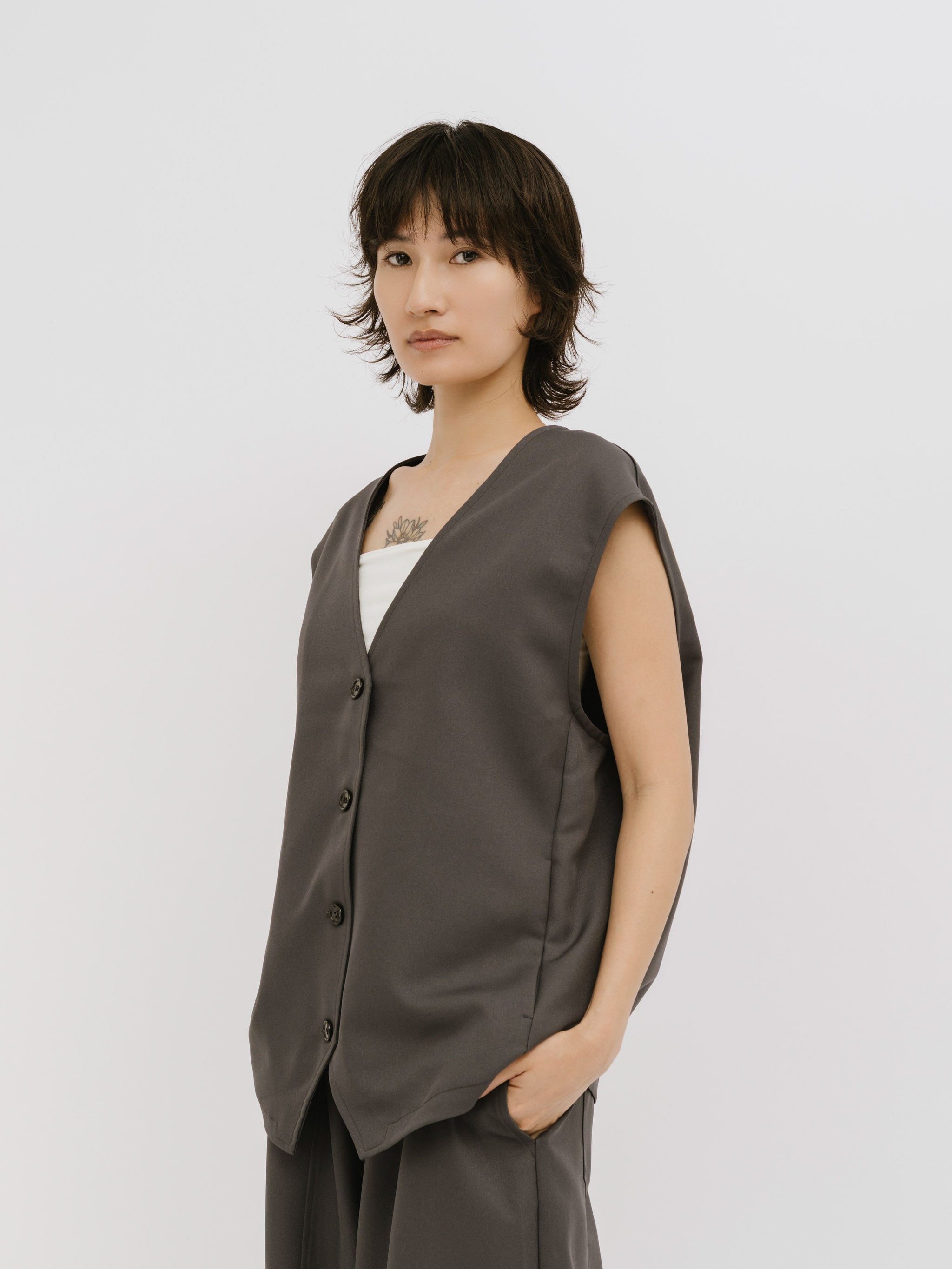 cocoon form gilet