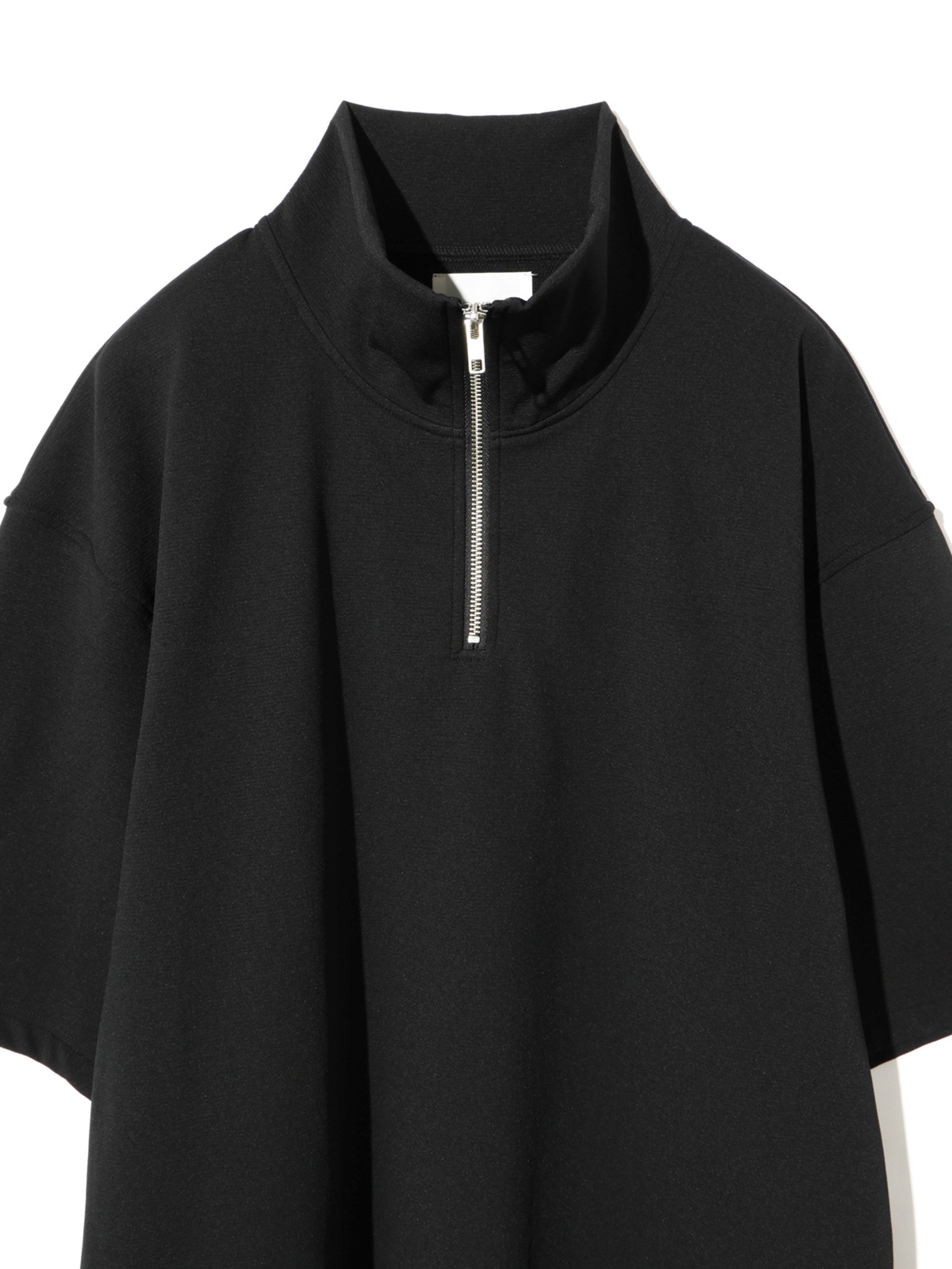 half zip wide pullover