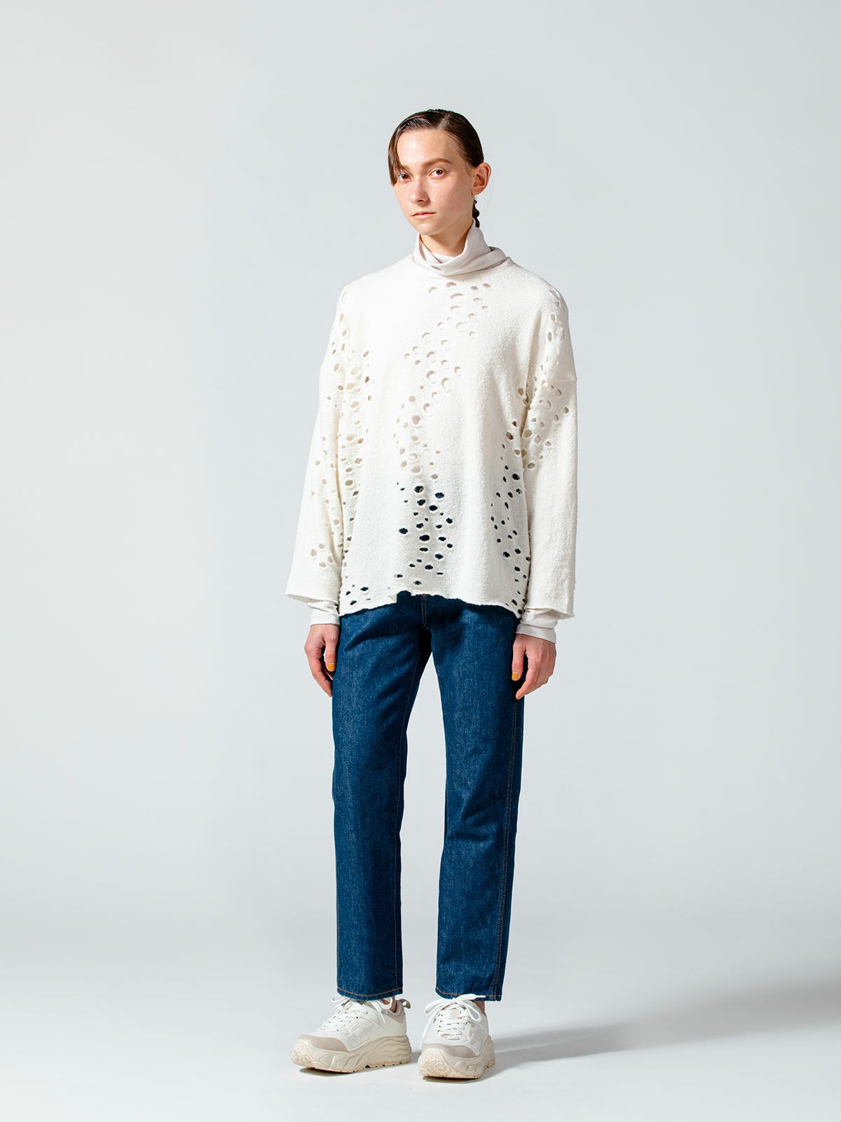 ホールニットプルオーバー(4-1112)