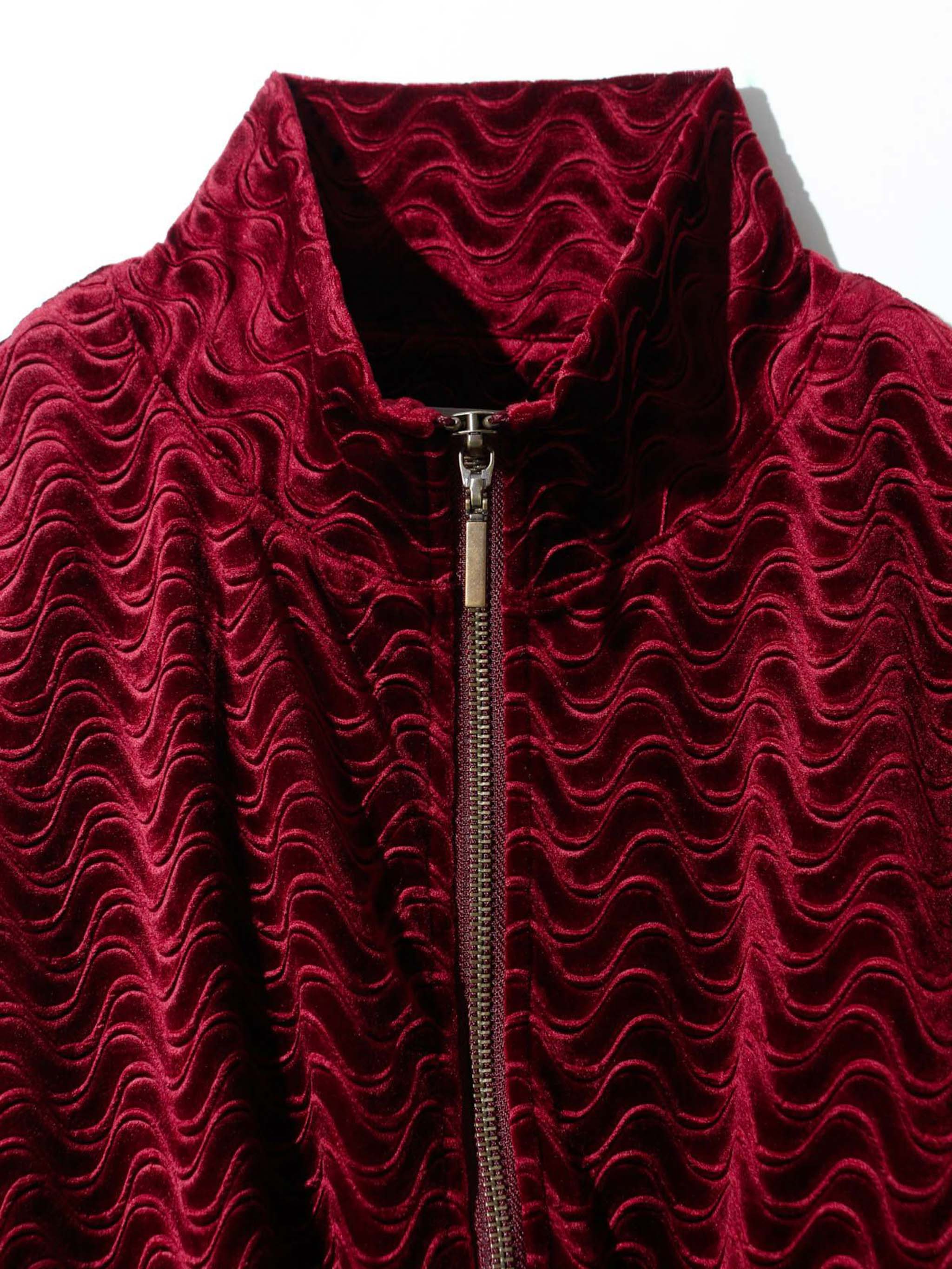 ピンティングベロアブルゾン(4-1118)