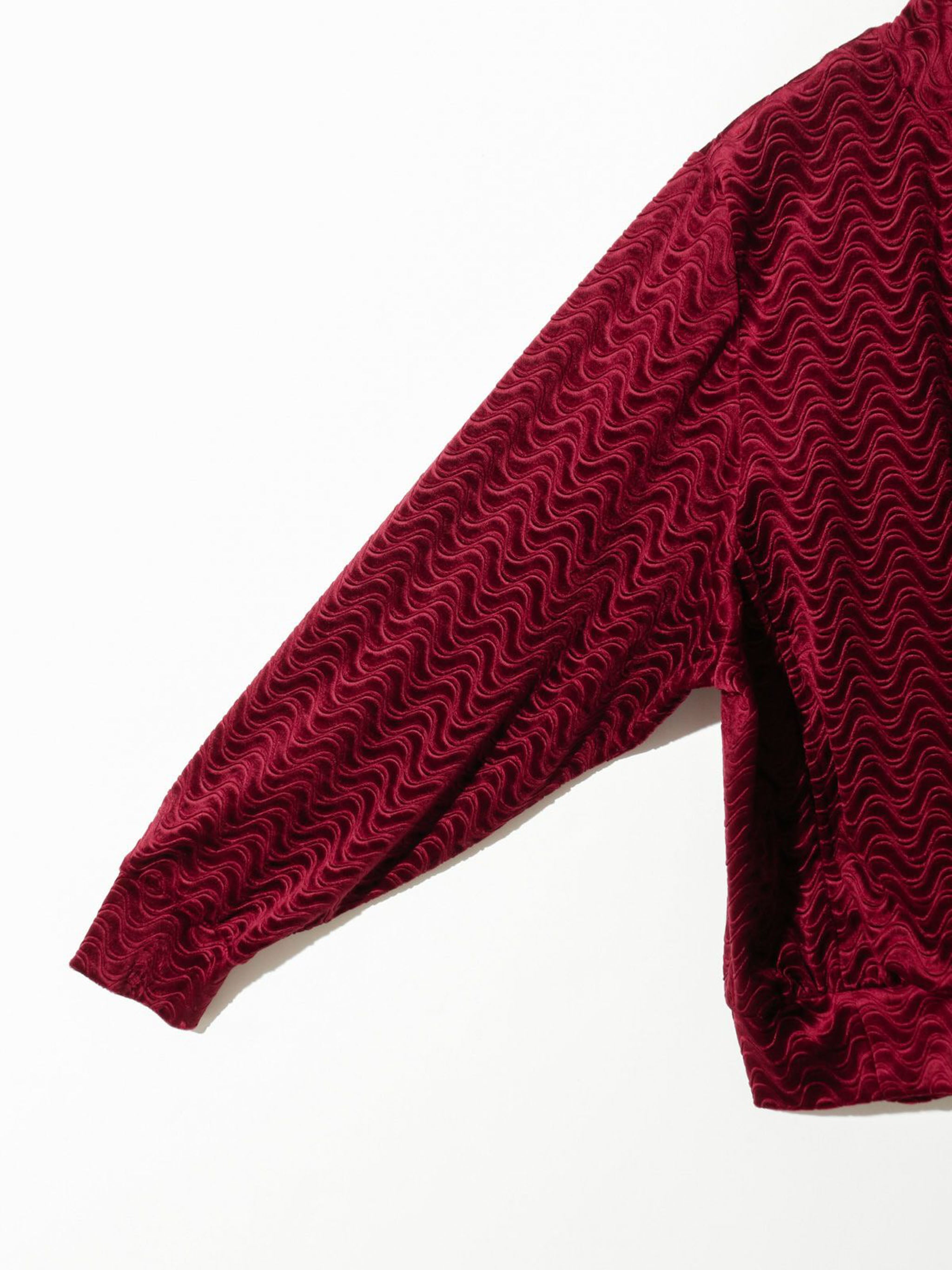 ピンティングベロアブルゾン(4-1118)