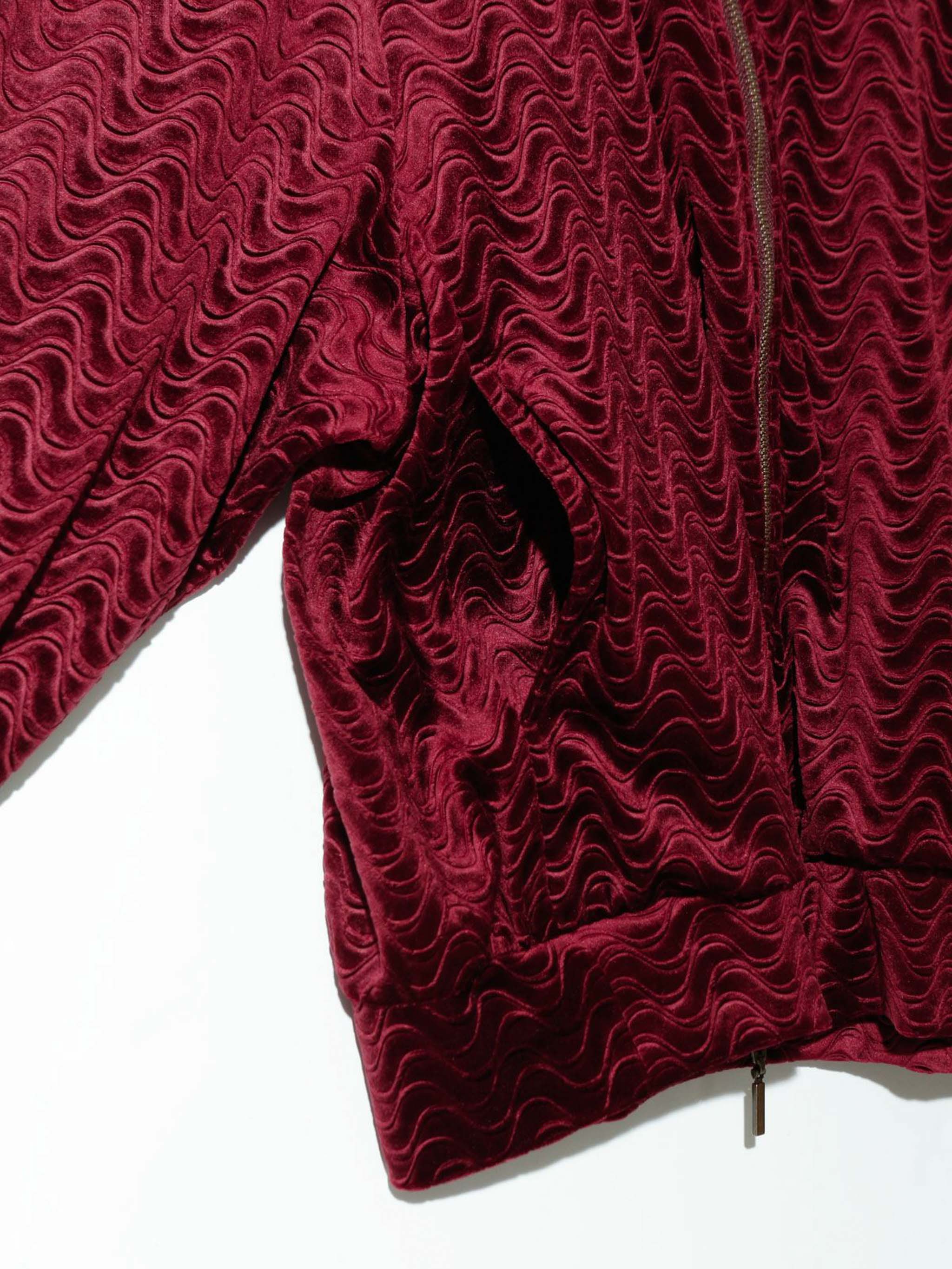 ピンティングベロアブルゾン(4-1118)