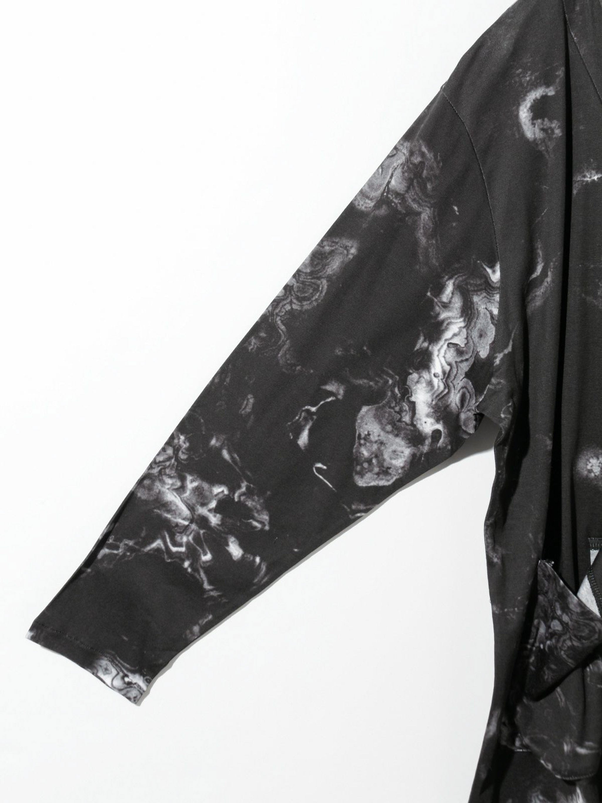 マーブルプリントカーディガン(4-1115)