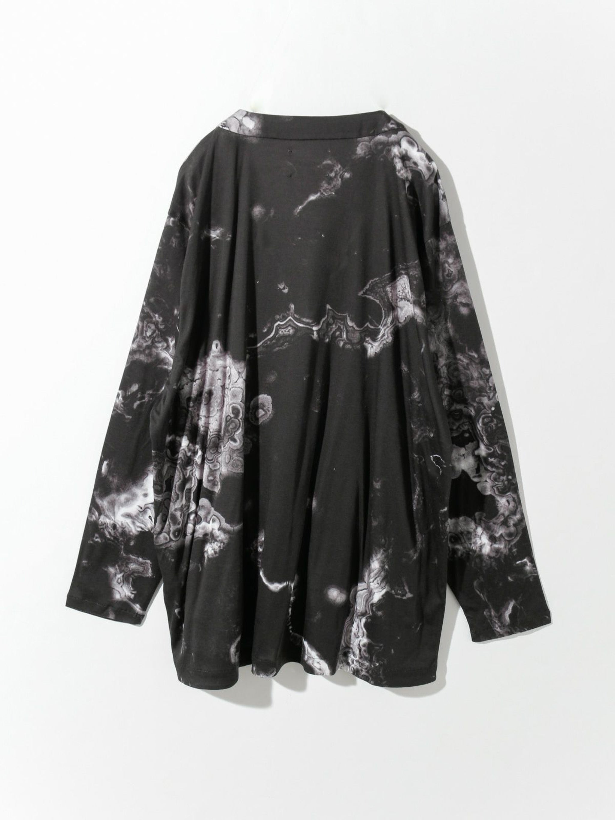 マーブルプリントカーディガン(4-1115)