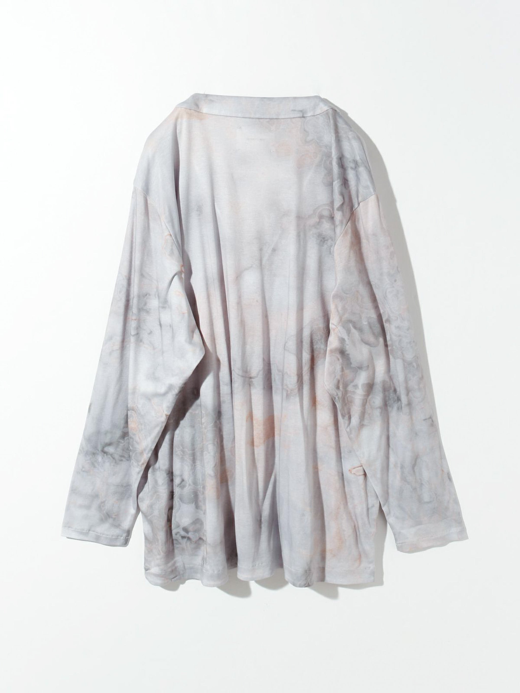 マーブルプリントカーディガン(4-1115)