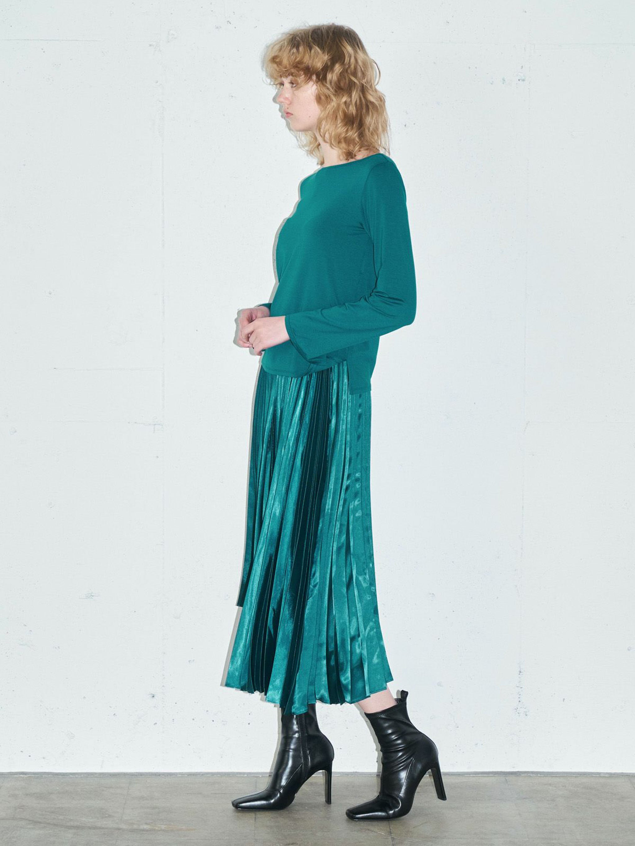 ボートネックインナープルオーバー(4-1108)