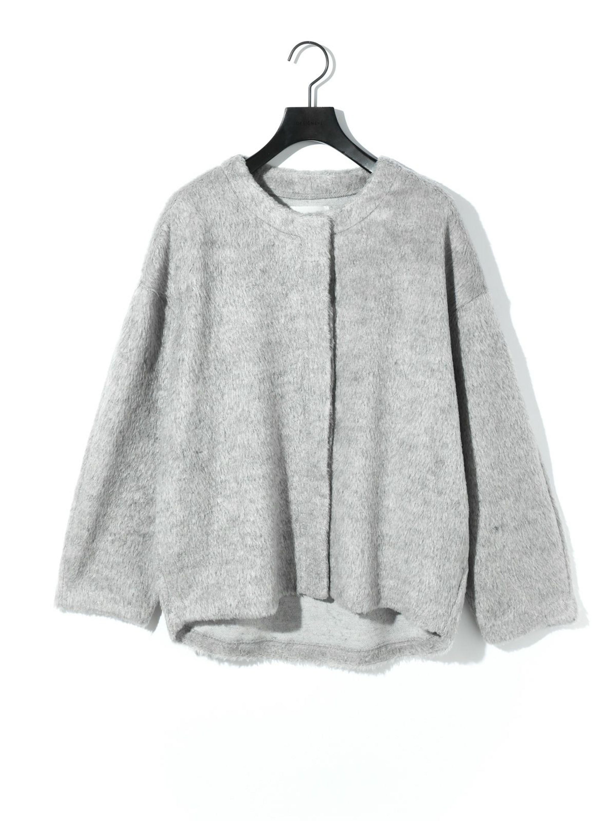 コクーンラウンドカーディガン