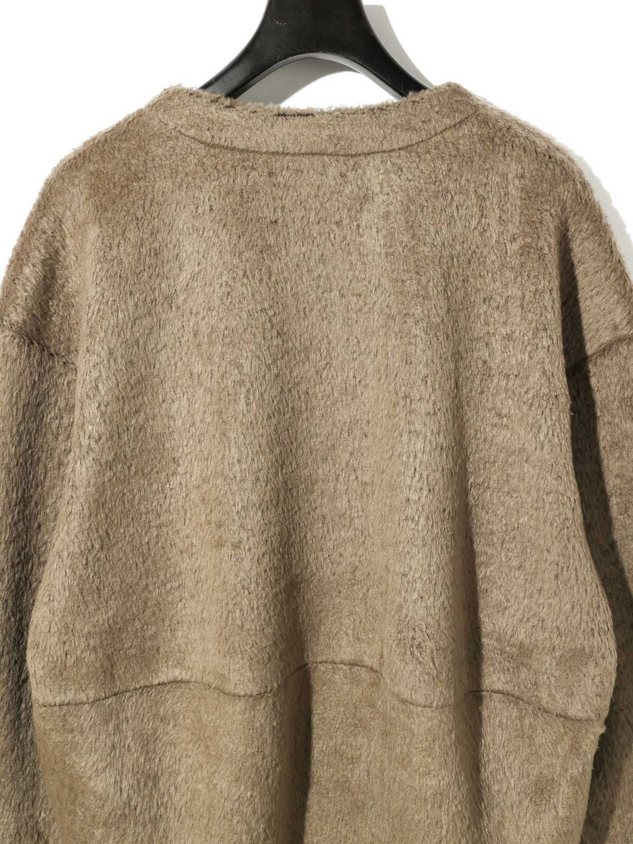 コクーンラウンドカーディガン