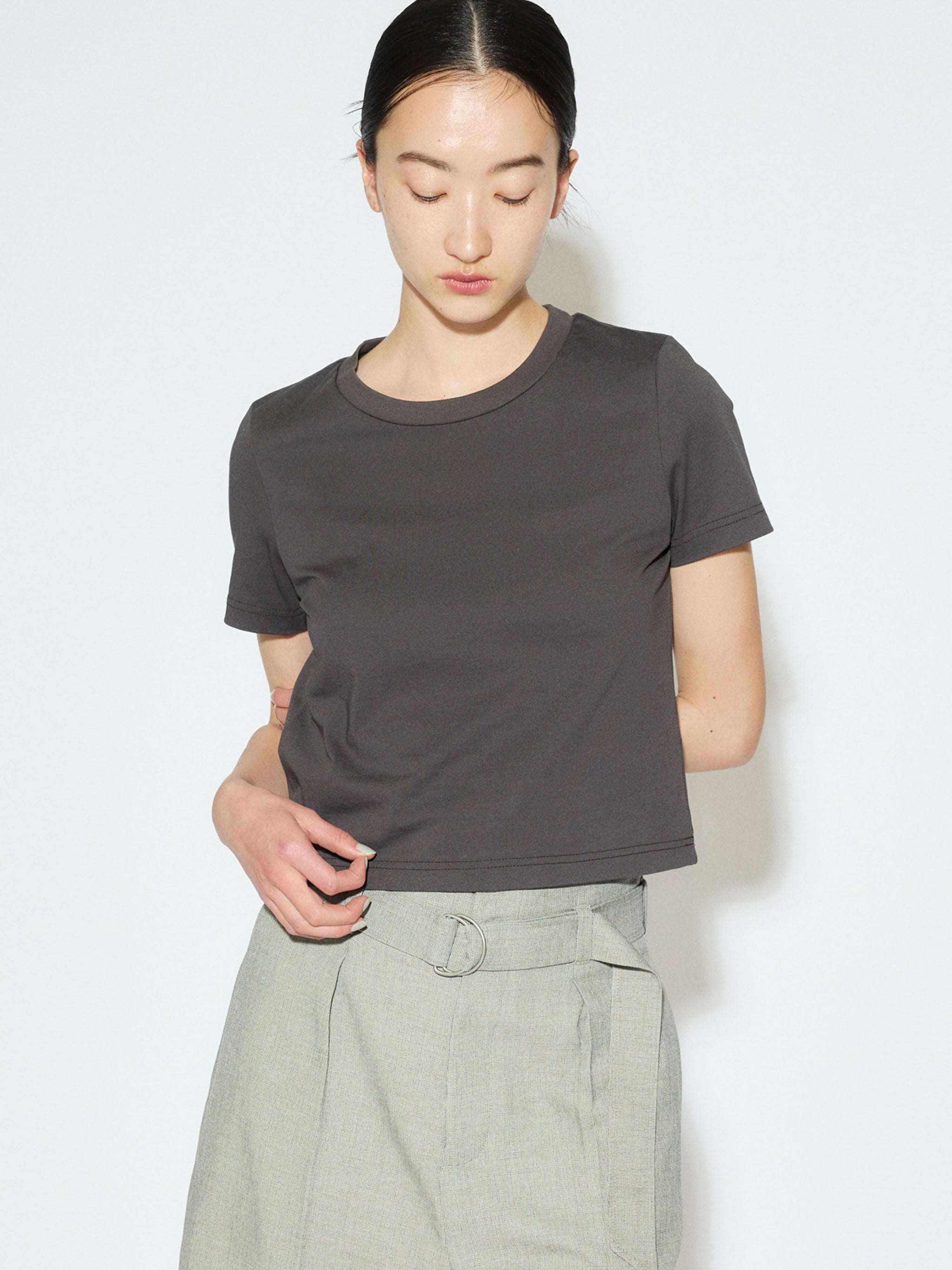 cropped tee