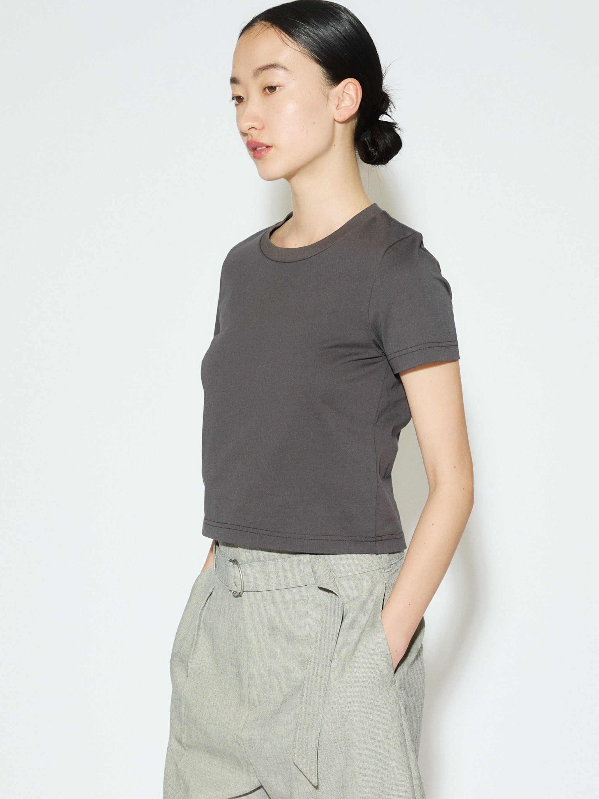 cropped tee