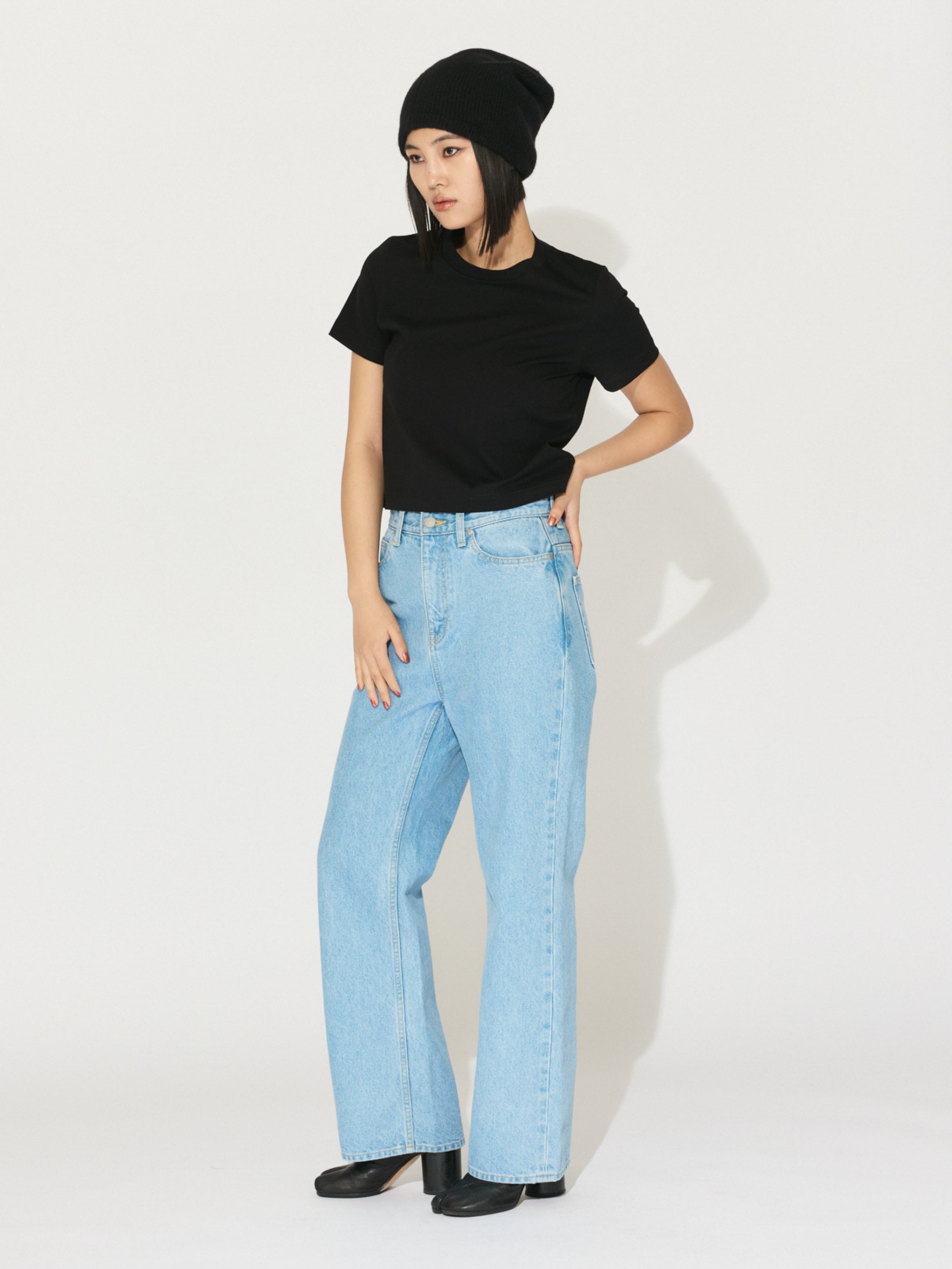 cropped tee