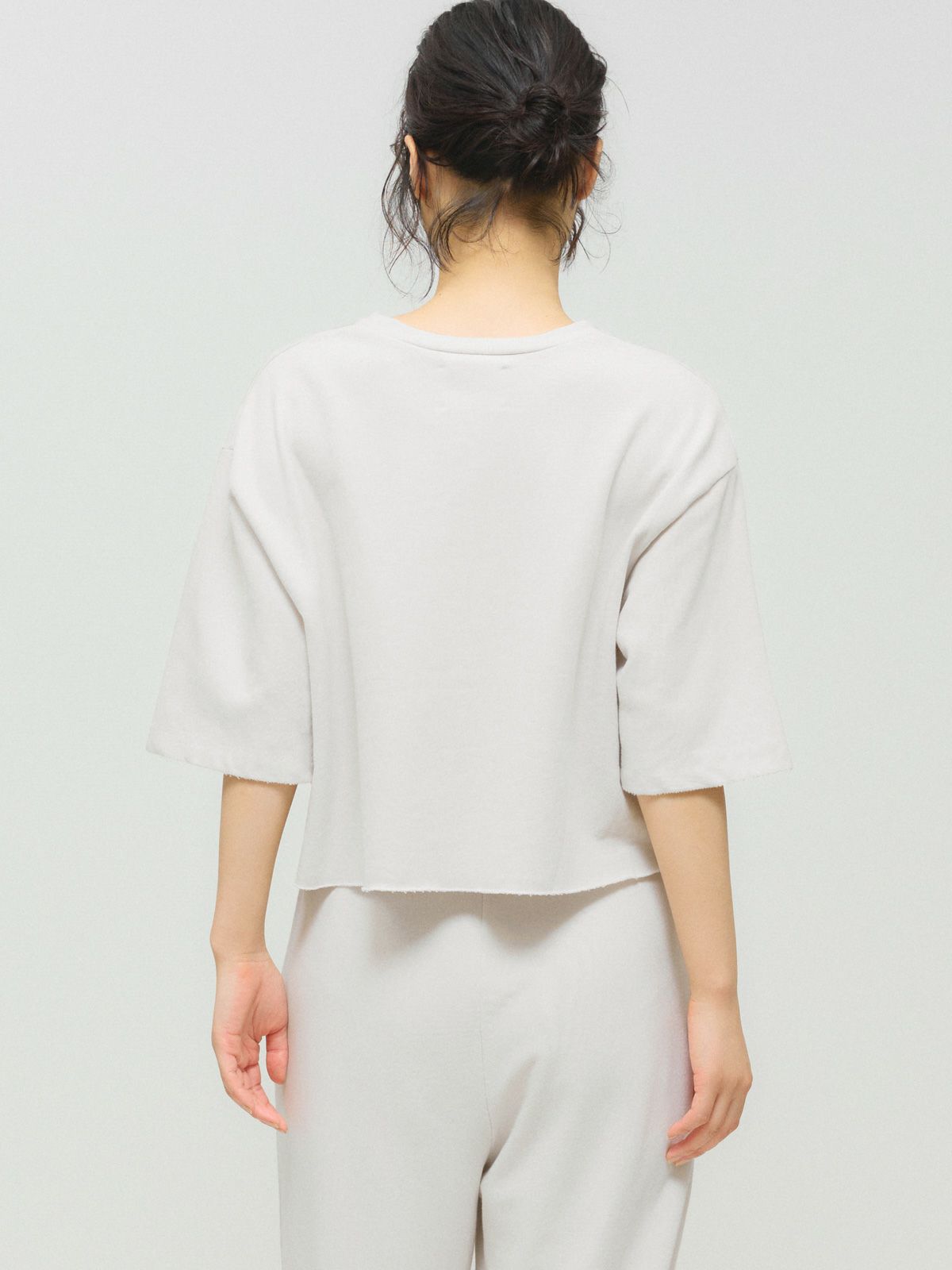 sweat short pullover