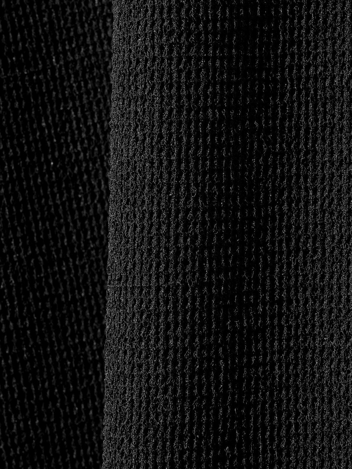 sheer waffle pullover