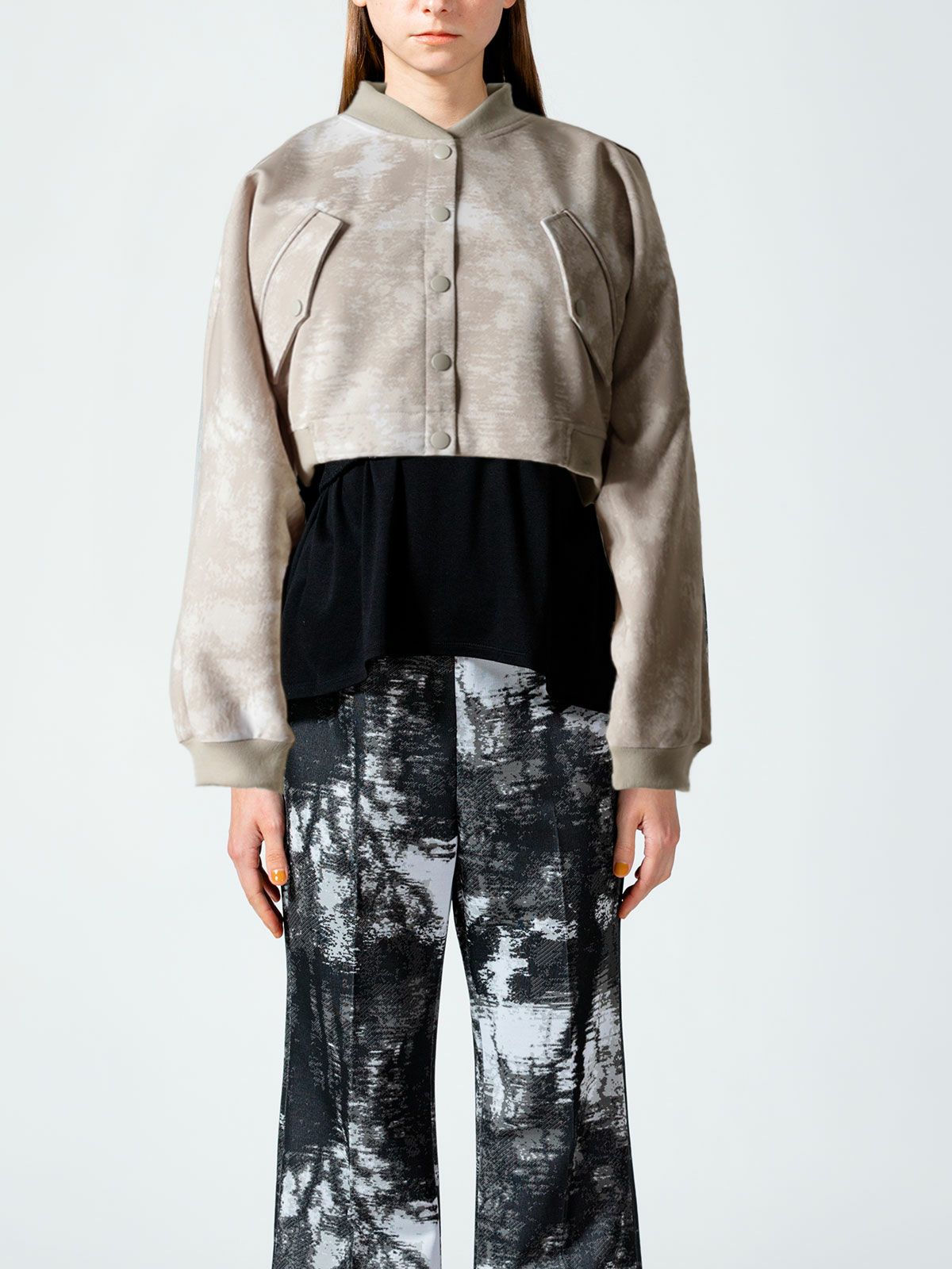 waters surface ジャカードブルゾン(4-1120)