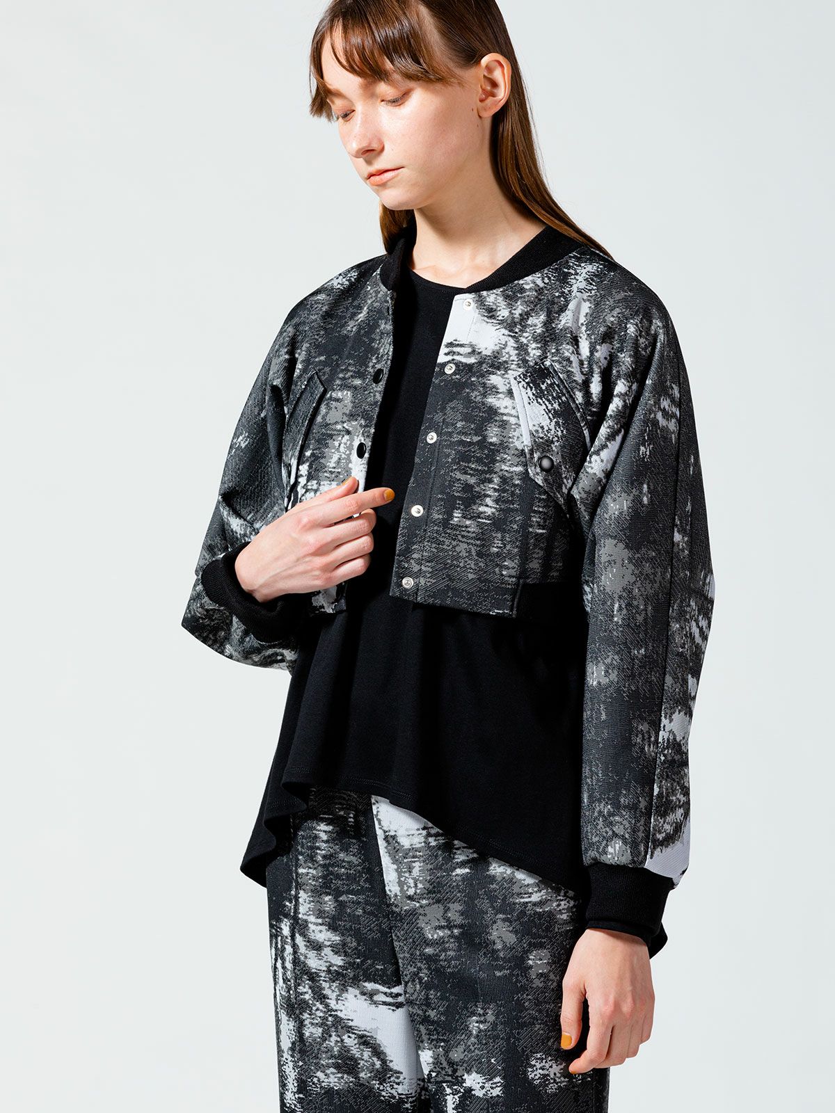 waters surface ジャカードブルゾン(4-1120)