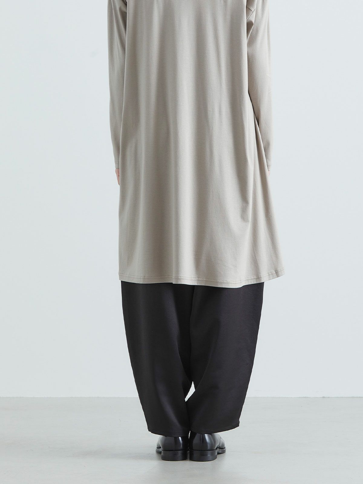 クルーネックロングバックプルオーバー(4-1132)