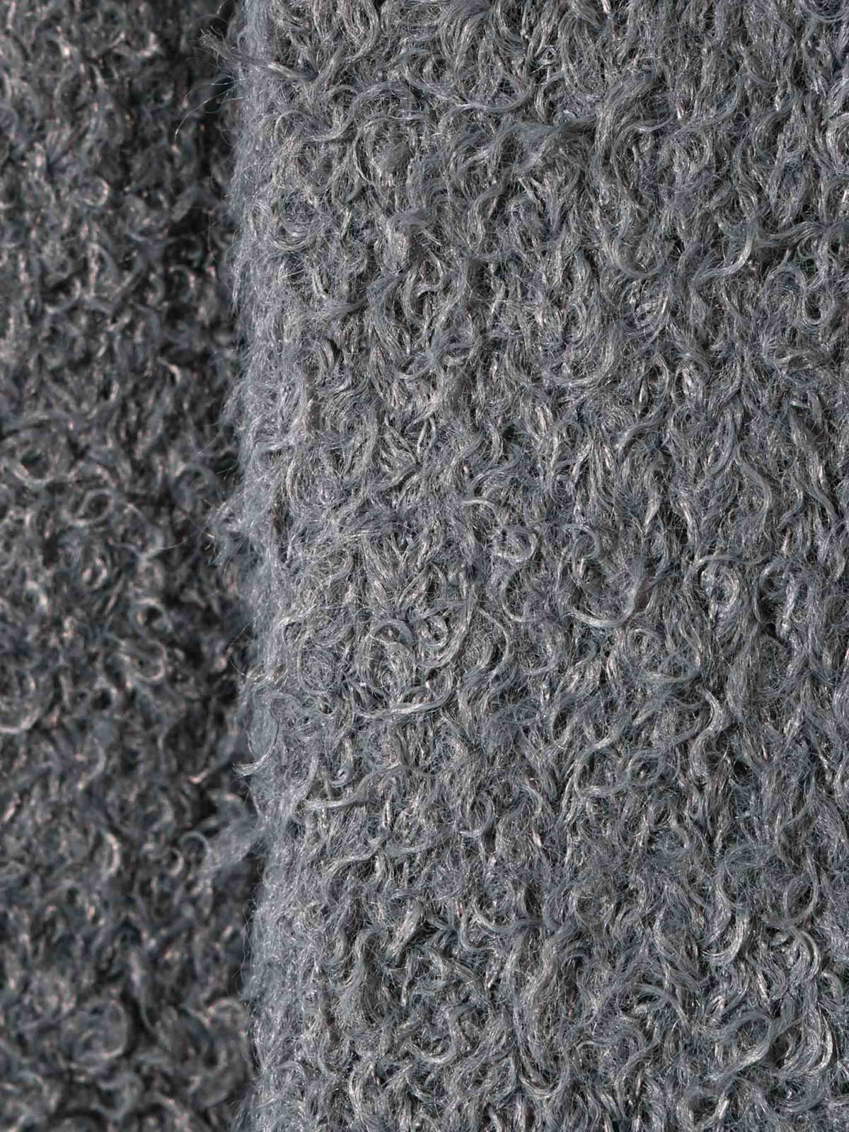 cloud loop zip knit