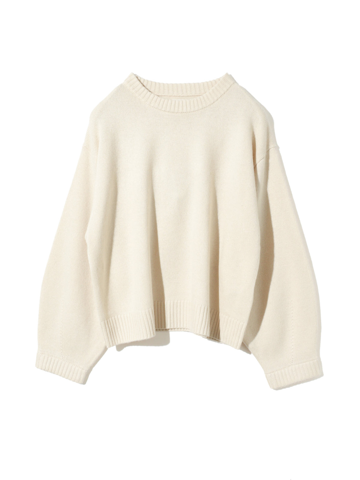 soft veil crew knit