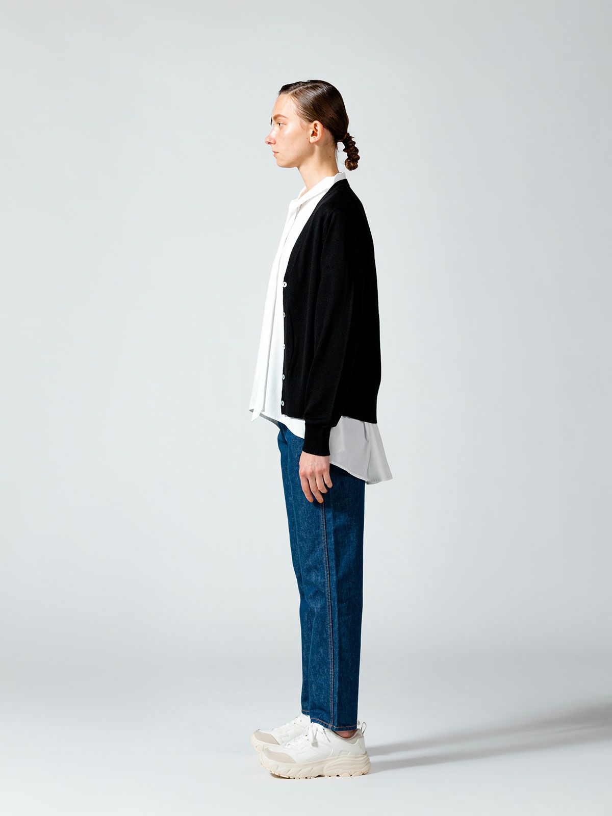 Vネックカーディガン(4-1065)