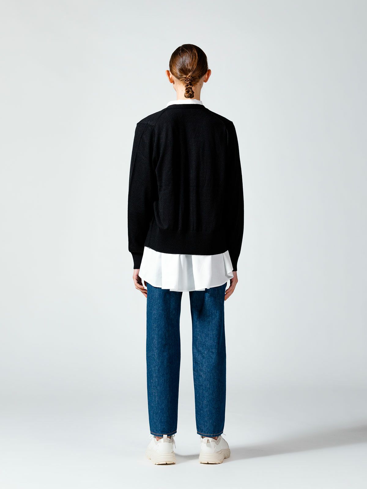 Vネックカーディガン(4-1065)