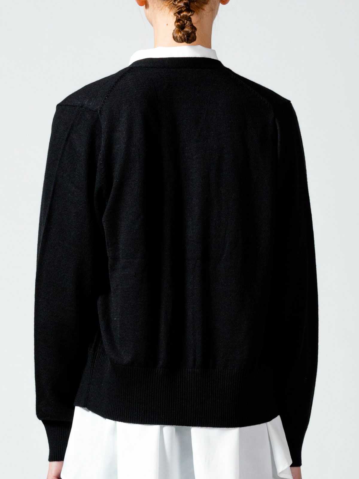 Vネックカーディガン(4-1065)