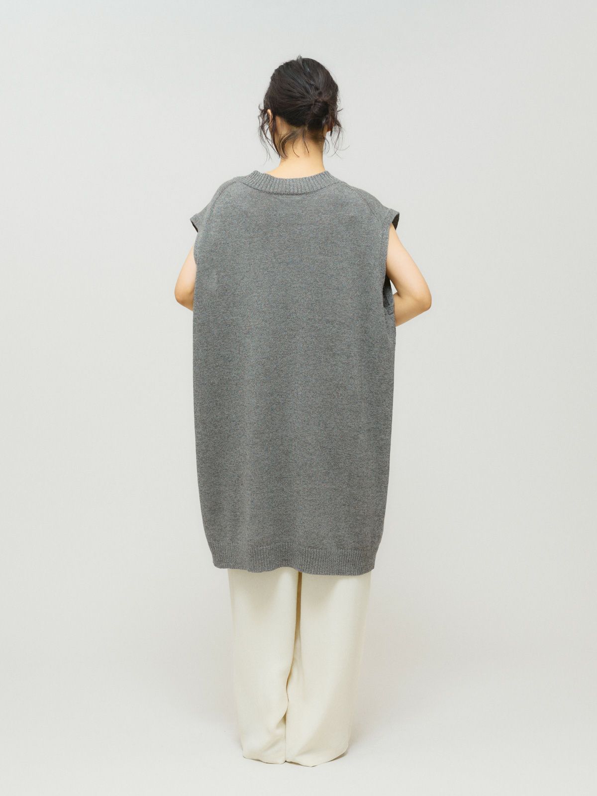 washi/wool big vest