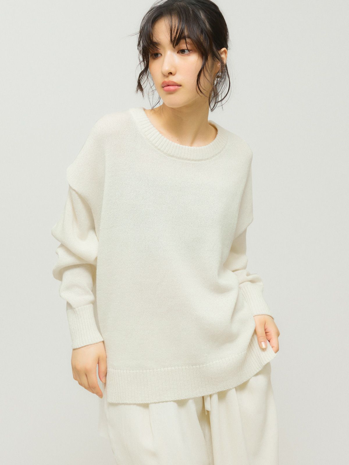 washi/wool pullover