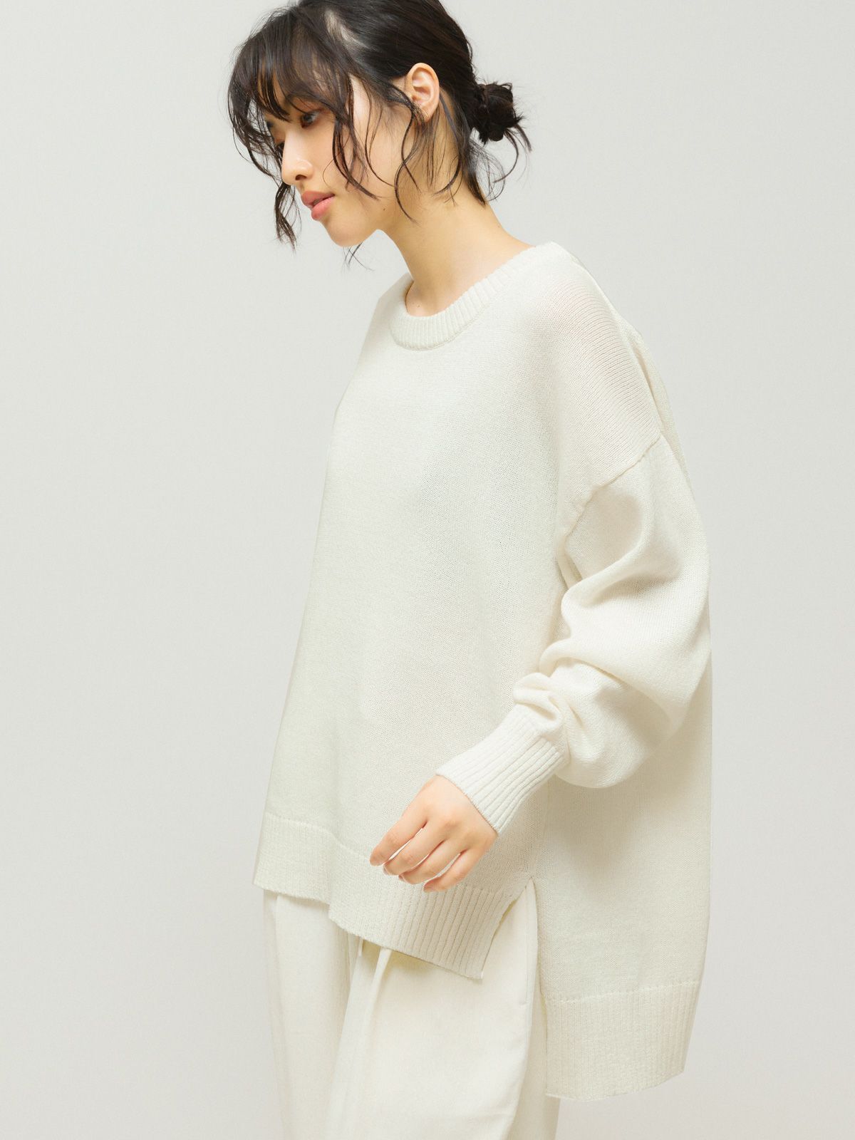 washi/wool pullover
