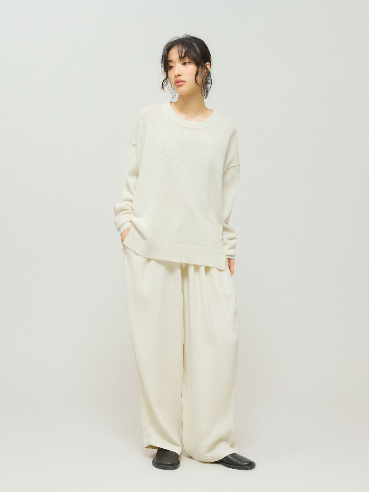 washi/wool pullover