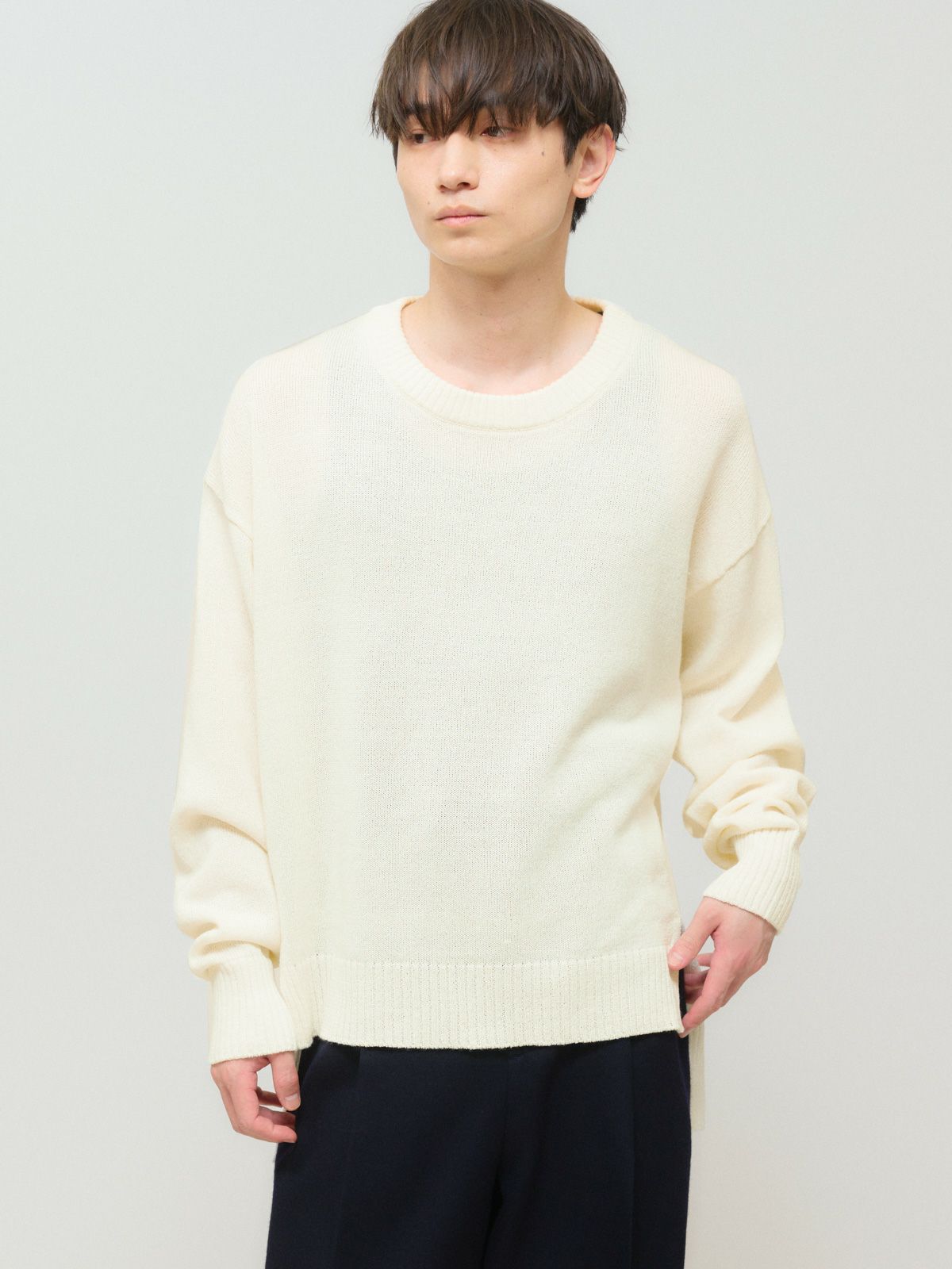 washi/wool pullover