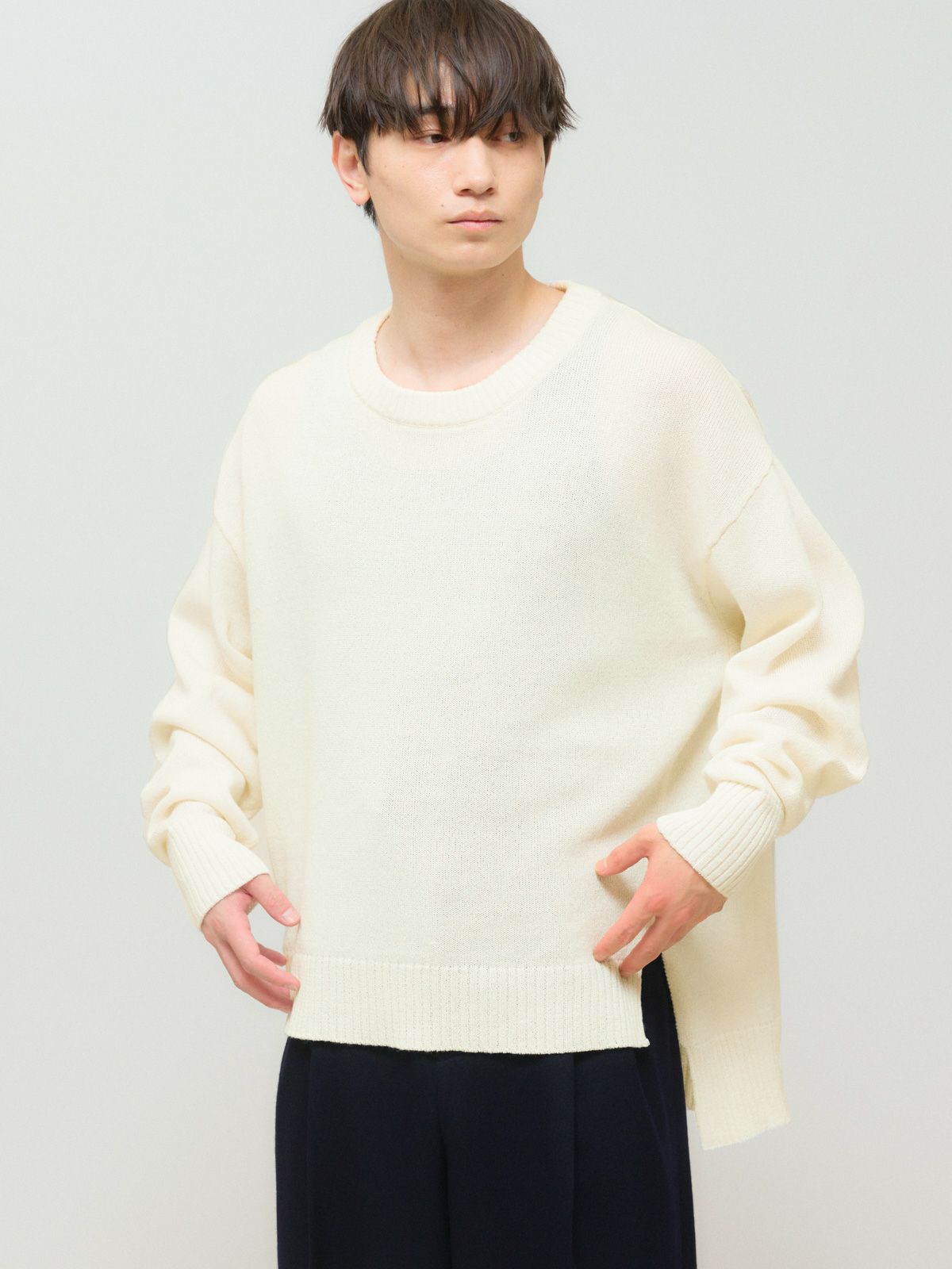 washi/wool pullover