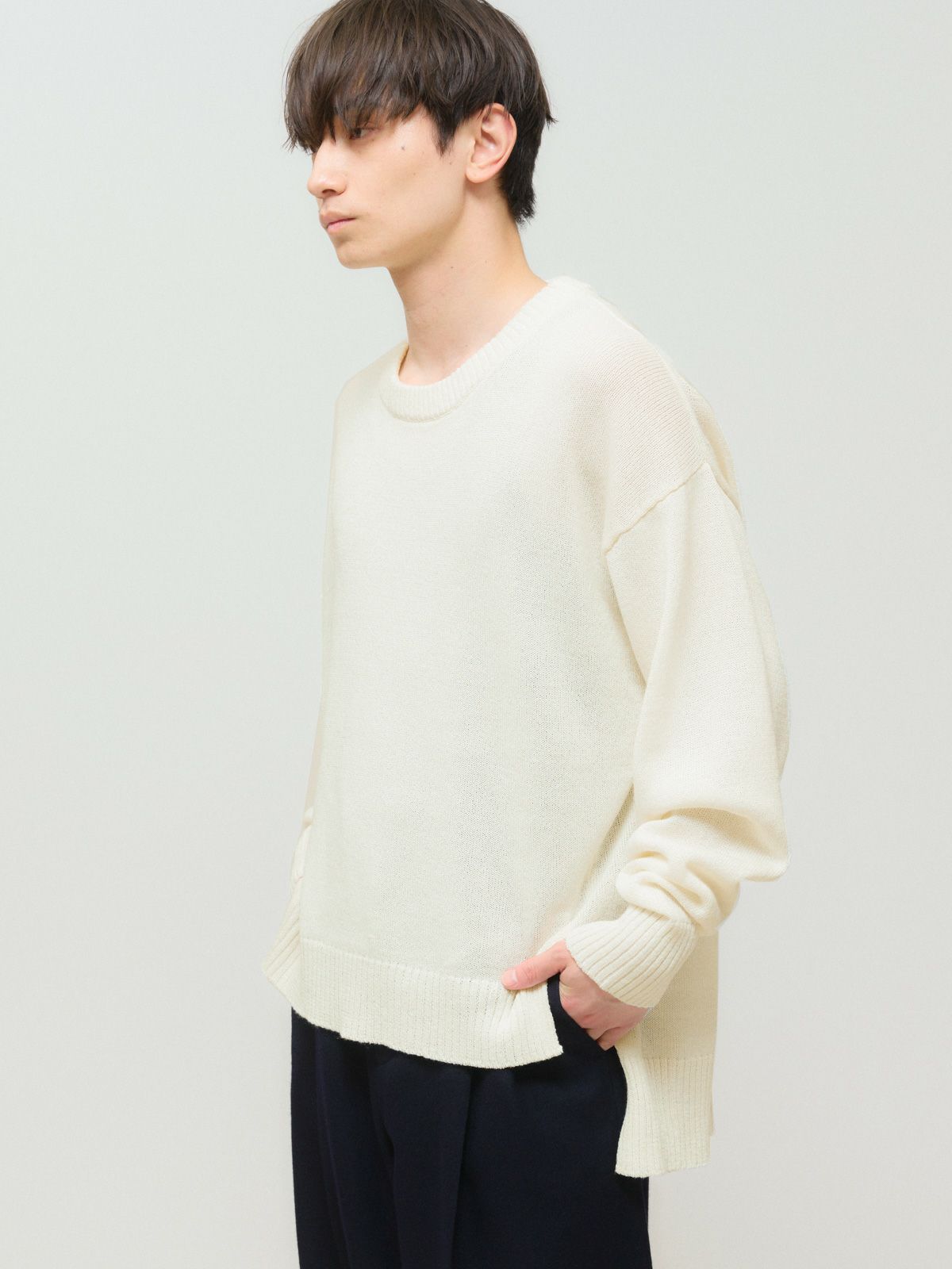 washi/wool pullover