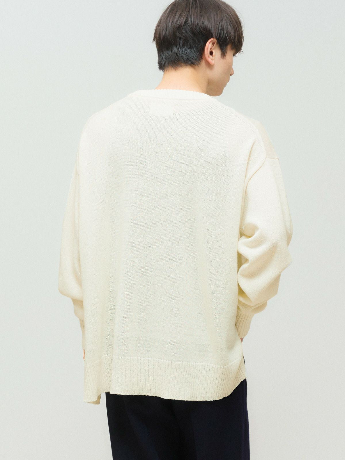 washi/wool pullover