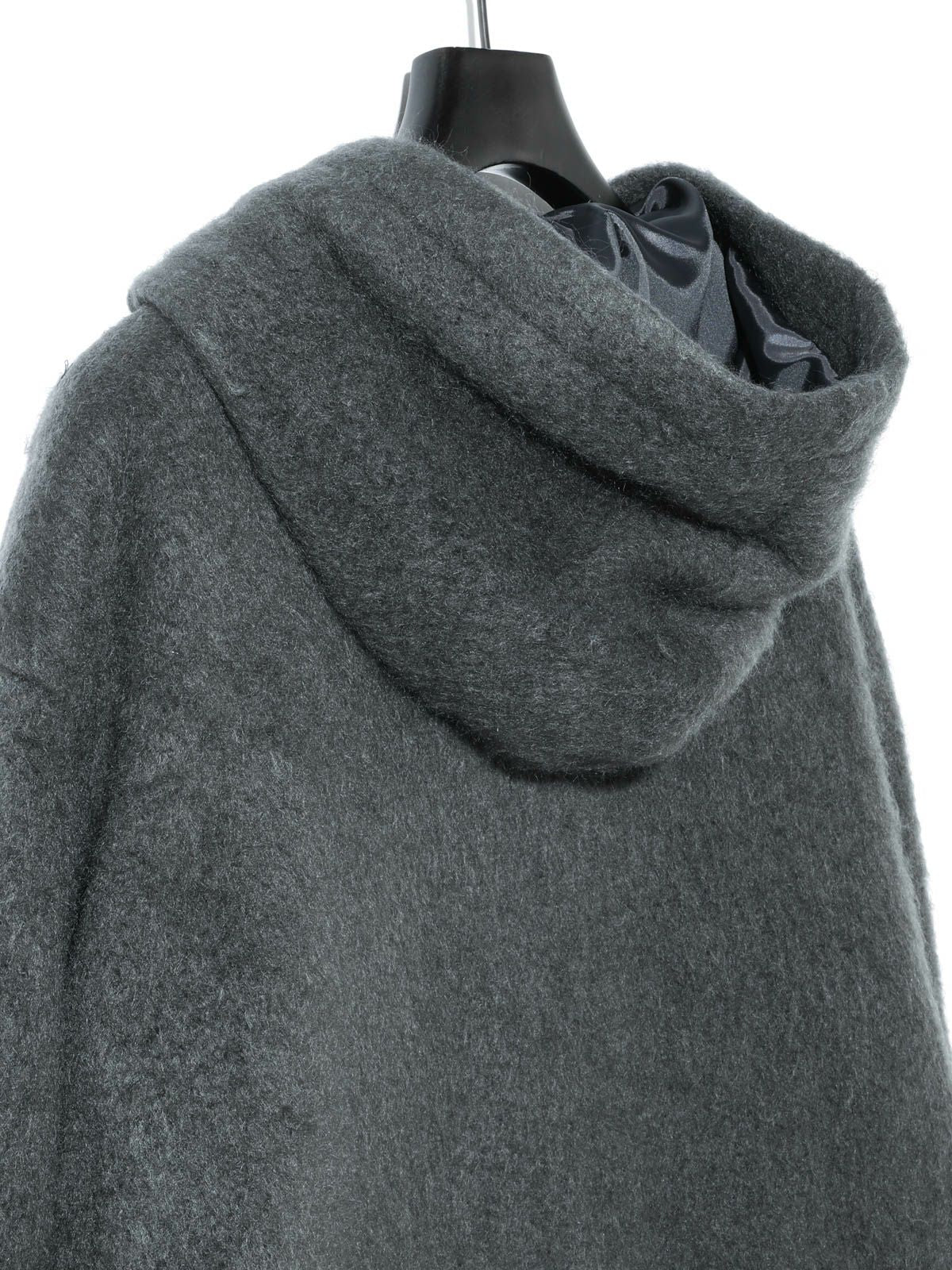 shaggy zip up hoodie