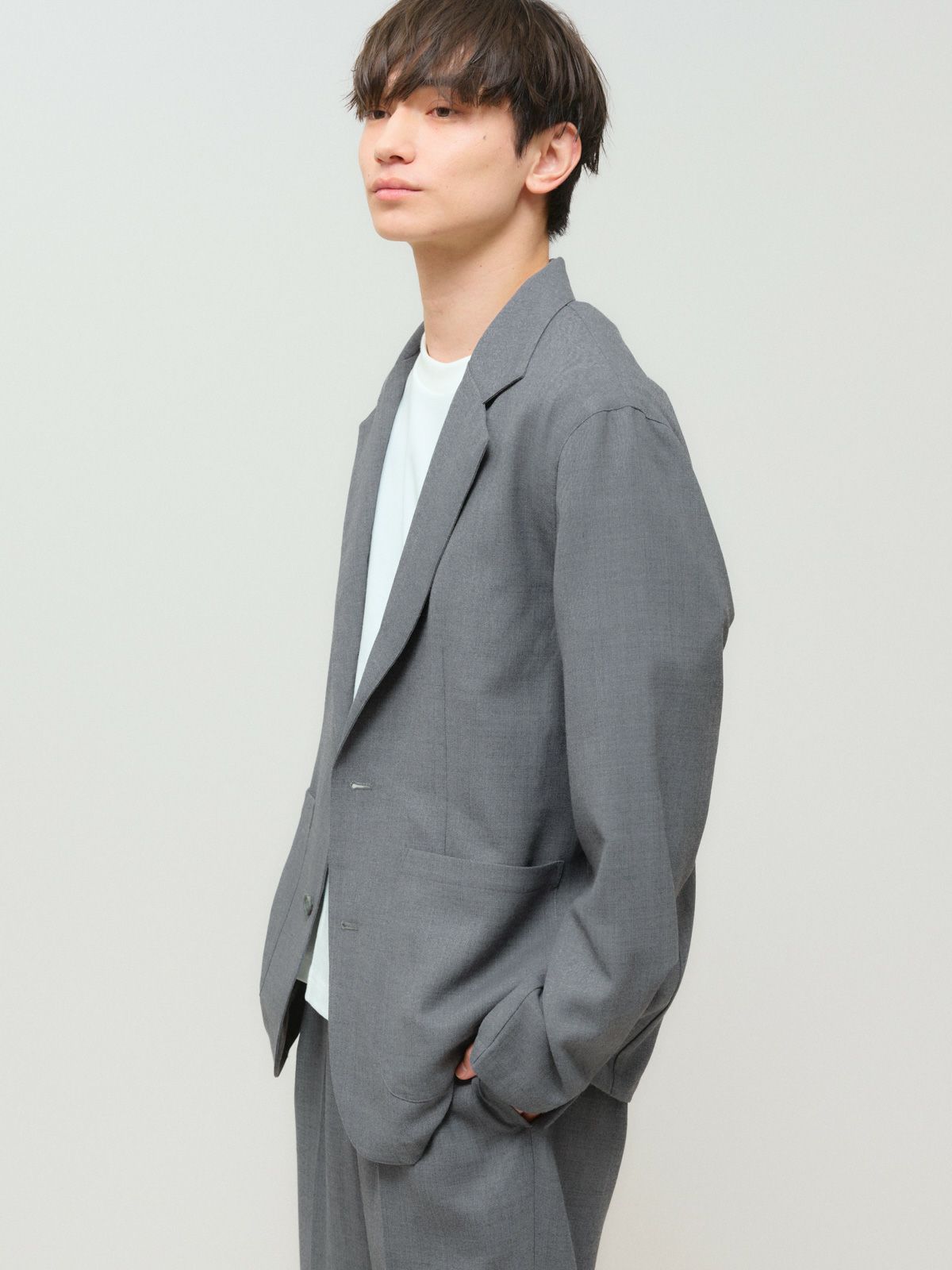 patch pocket shirt jacket