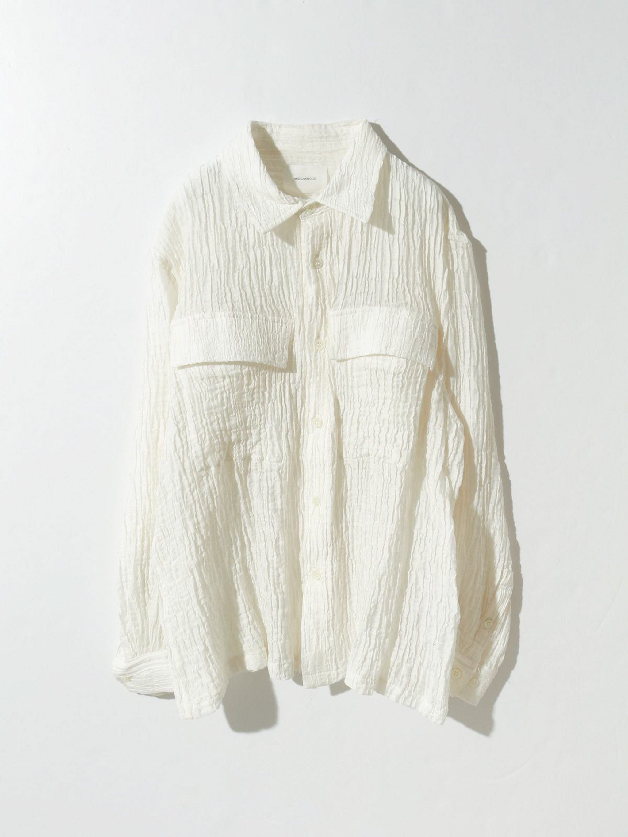 クレープジャカードシャツ(3-1069)