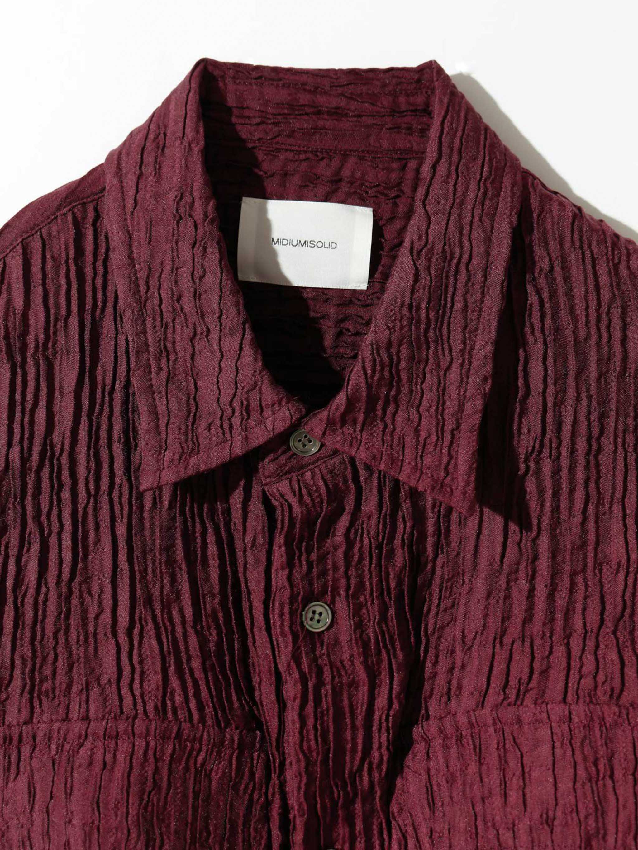 クレープジャカードシャツ(3-1069)