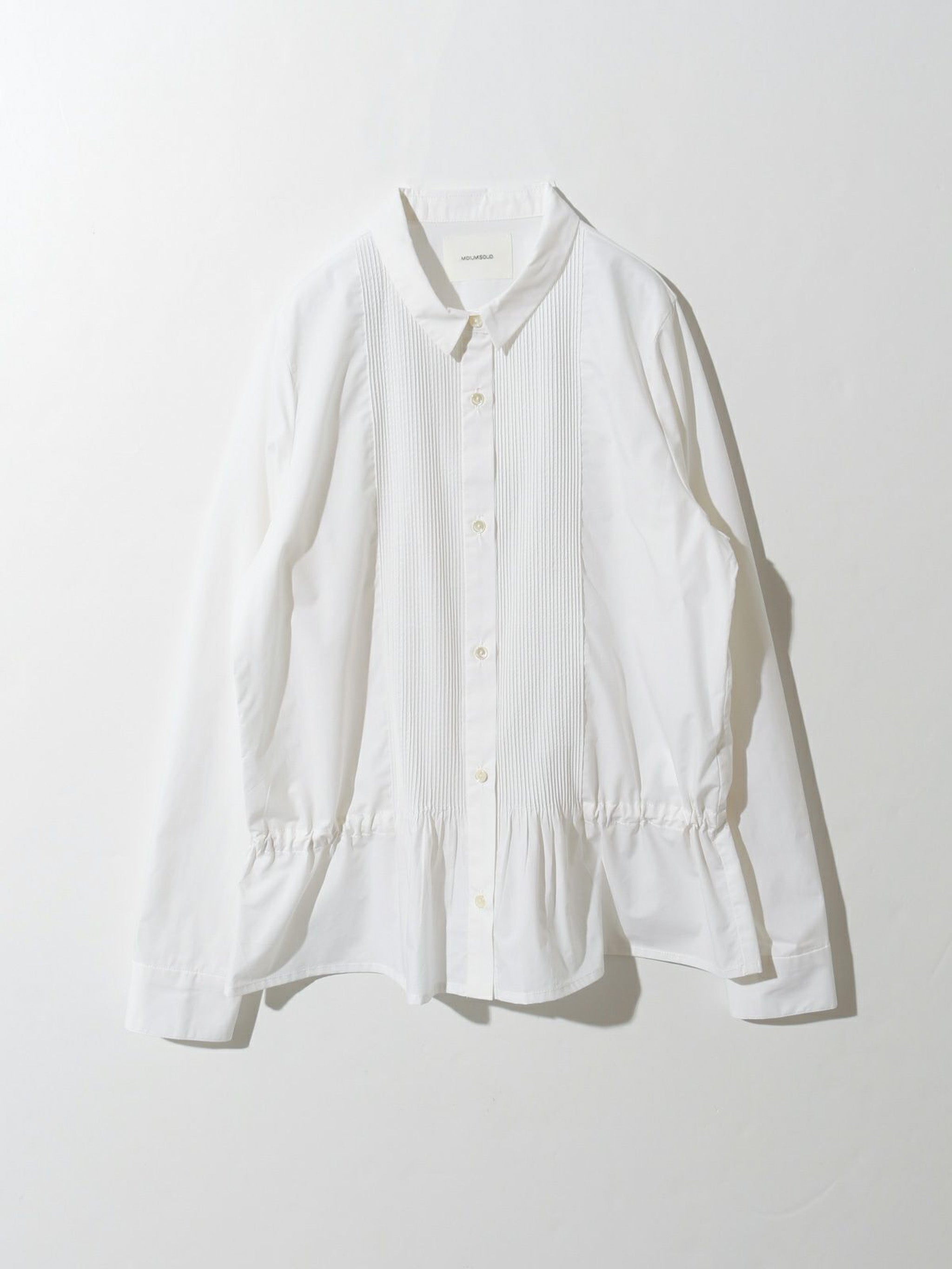 ピンタックドローストリングシャツ(3-1631)