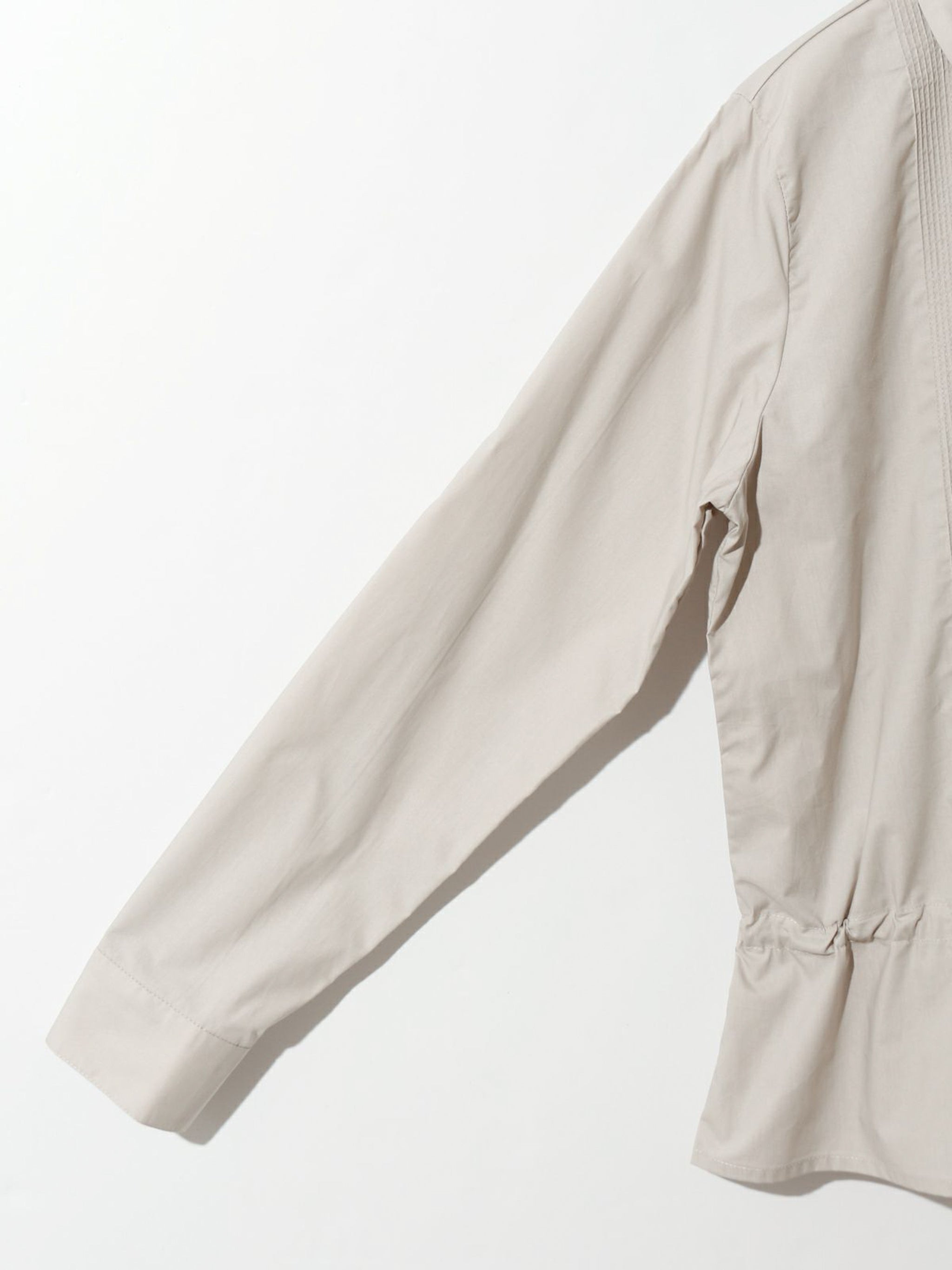 ピンタックドローストリングシャツ(3-1631)