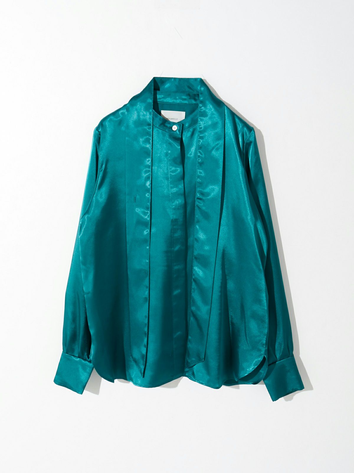 satin 3way ribbon blouse (3-1631)