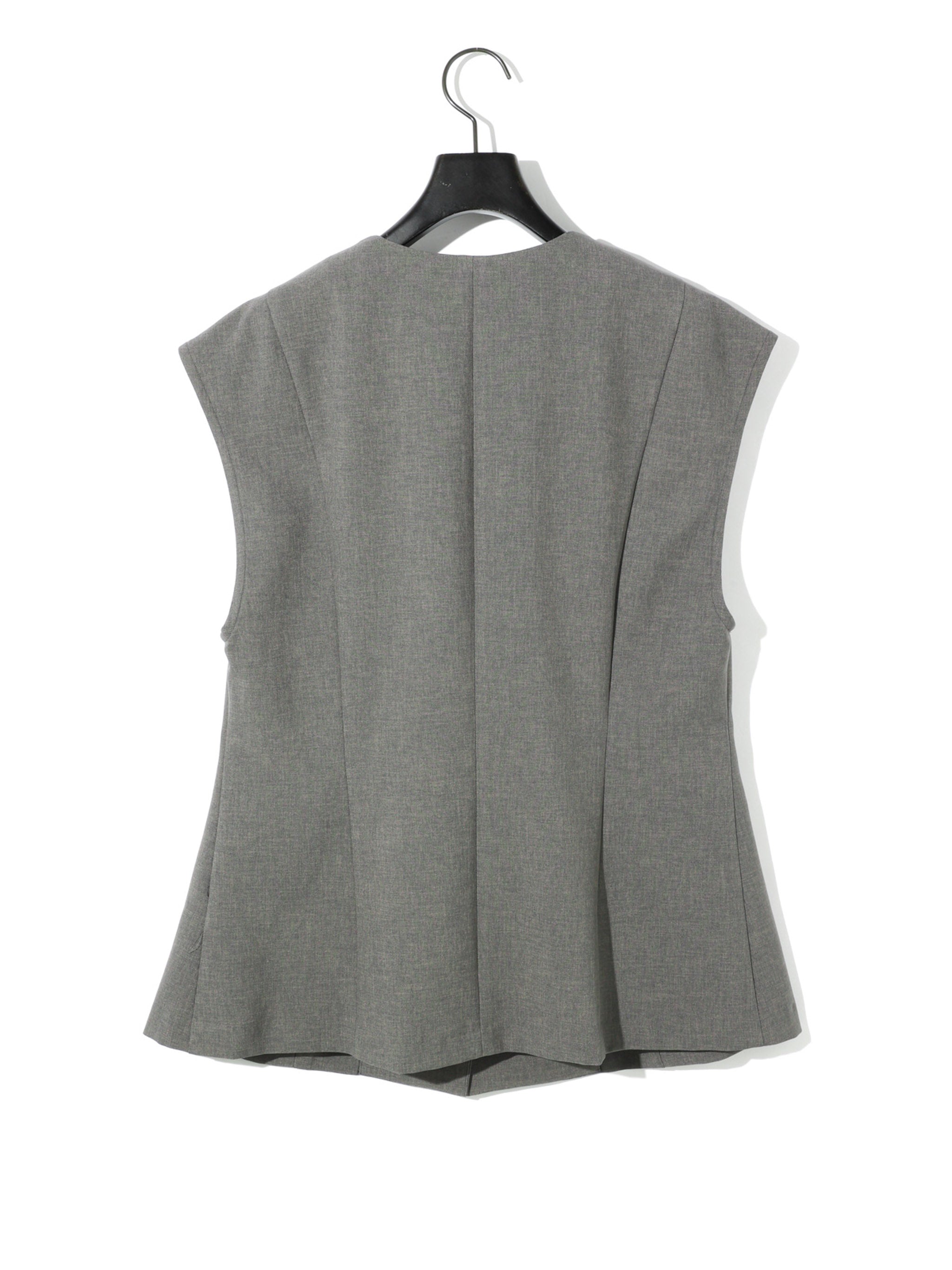 no collar vest