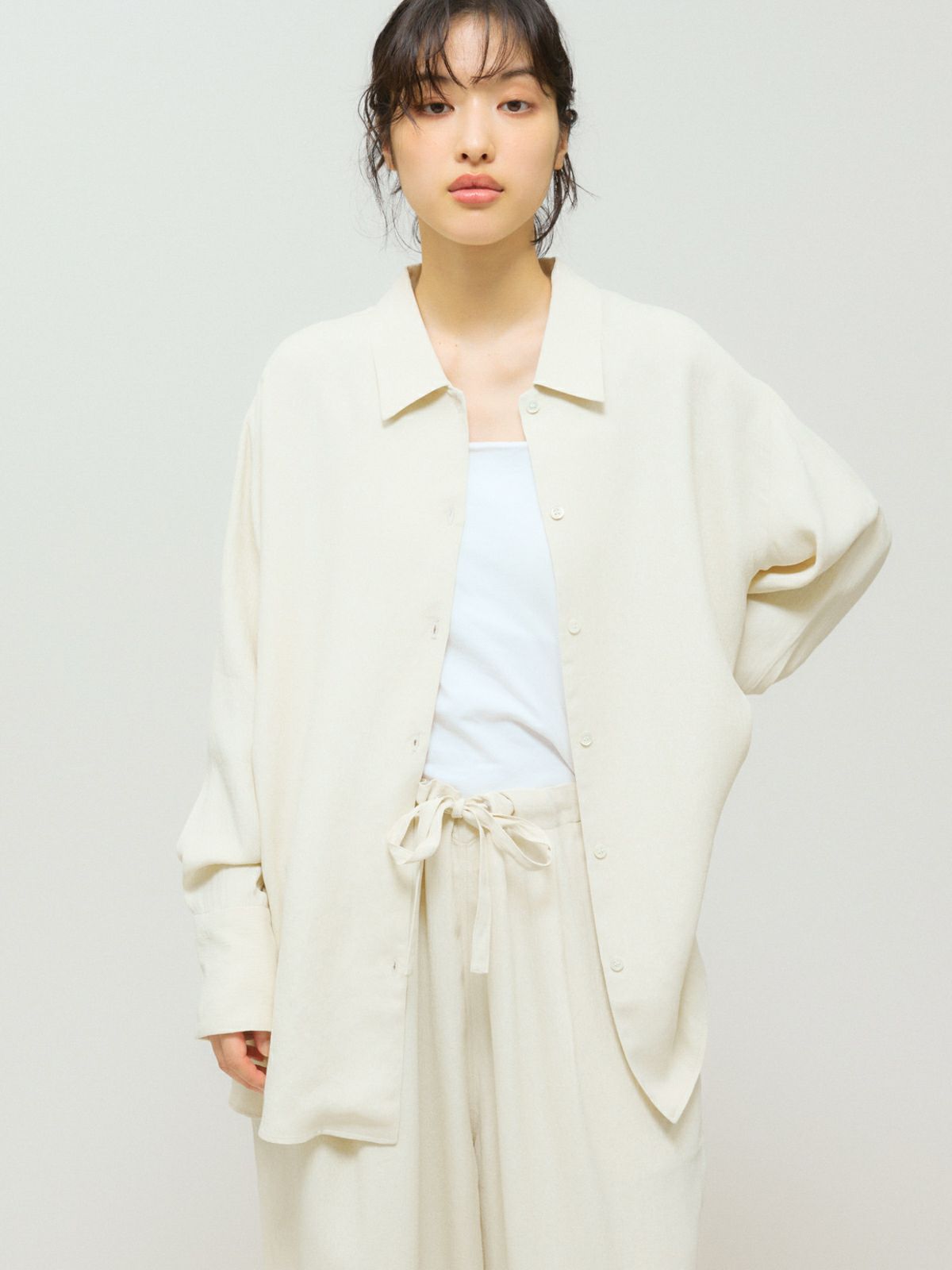 relax jacquard shirt