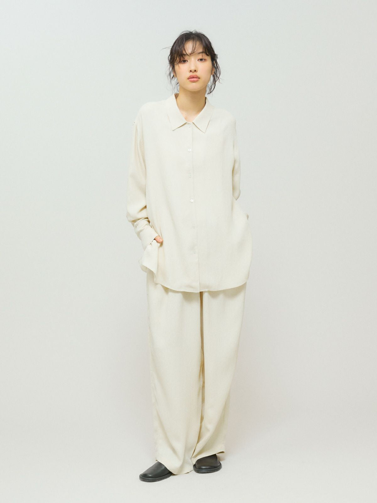 relax jacquard shirt
